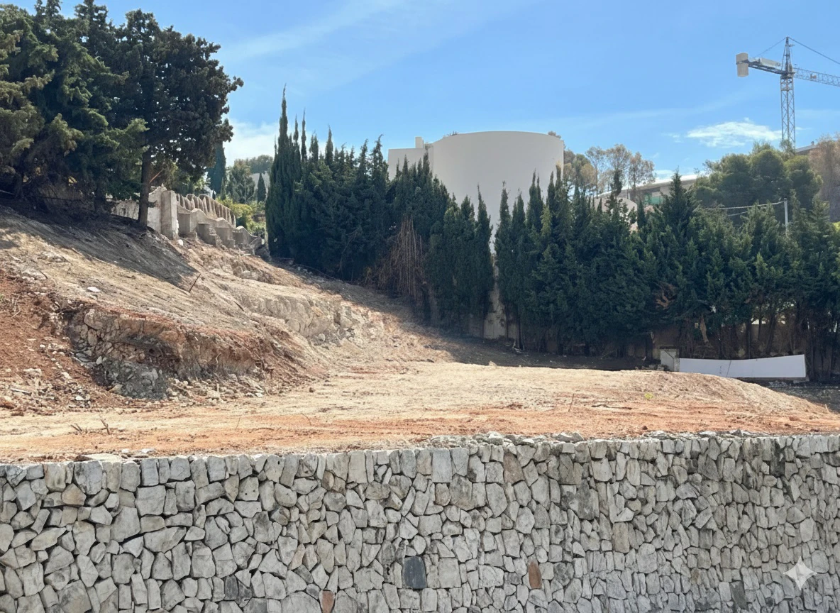 Plot for sale in Benissa