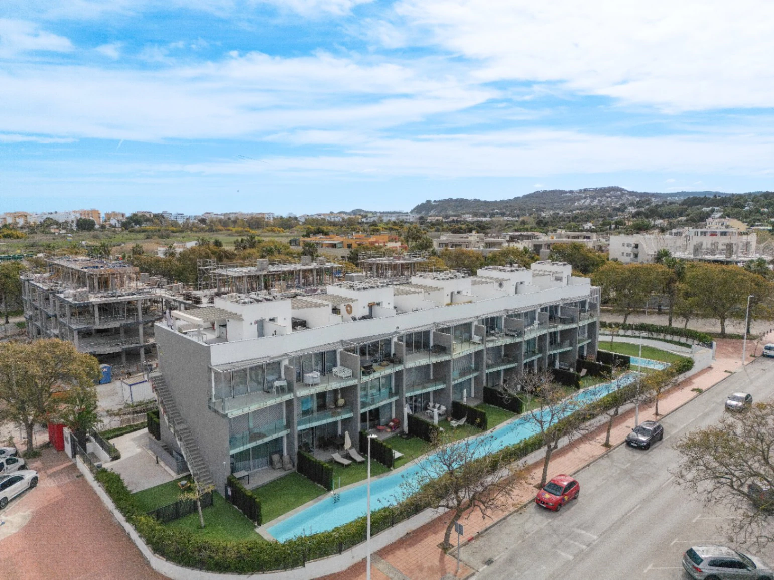 Penthouse de lujo de 3 dormitorios en venta en Jávea Arenal, a poca distancia de la playa.