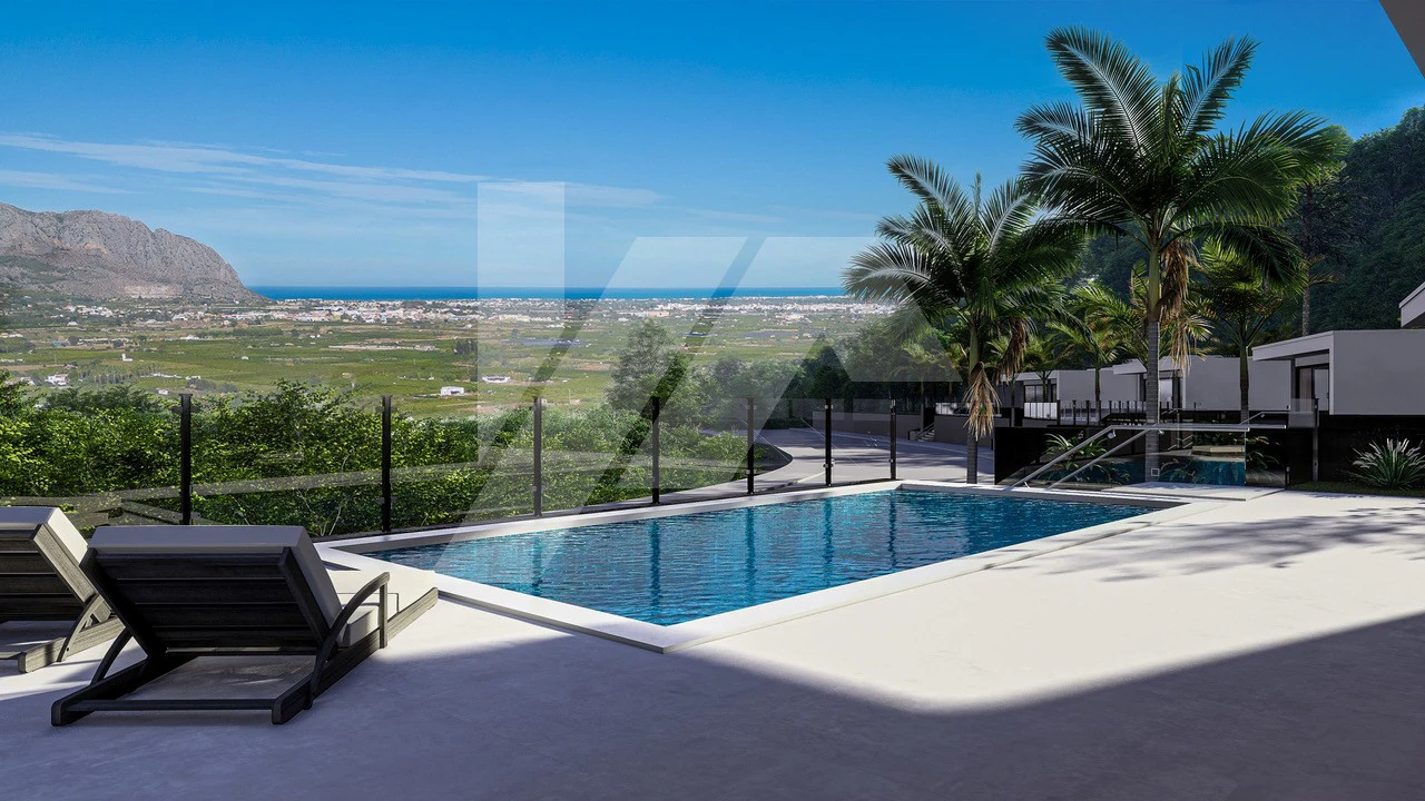 Modern villas for sale in Pedreguer, Costa Blanca.