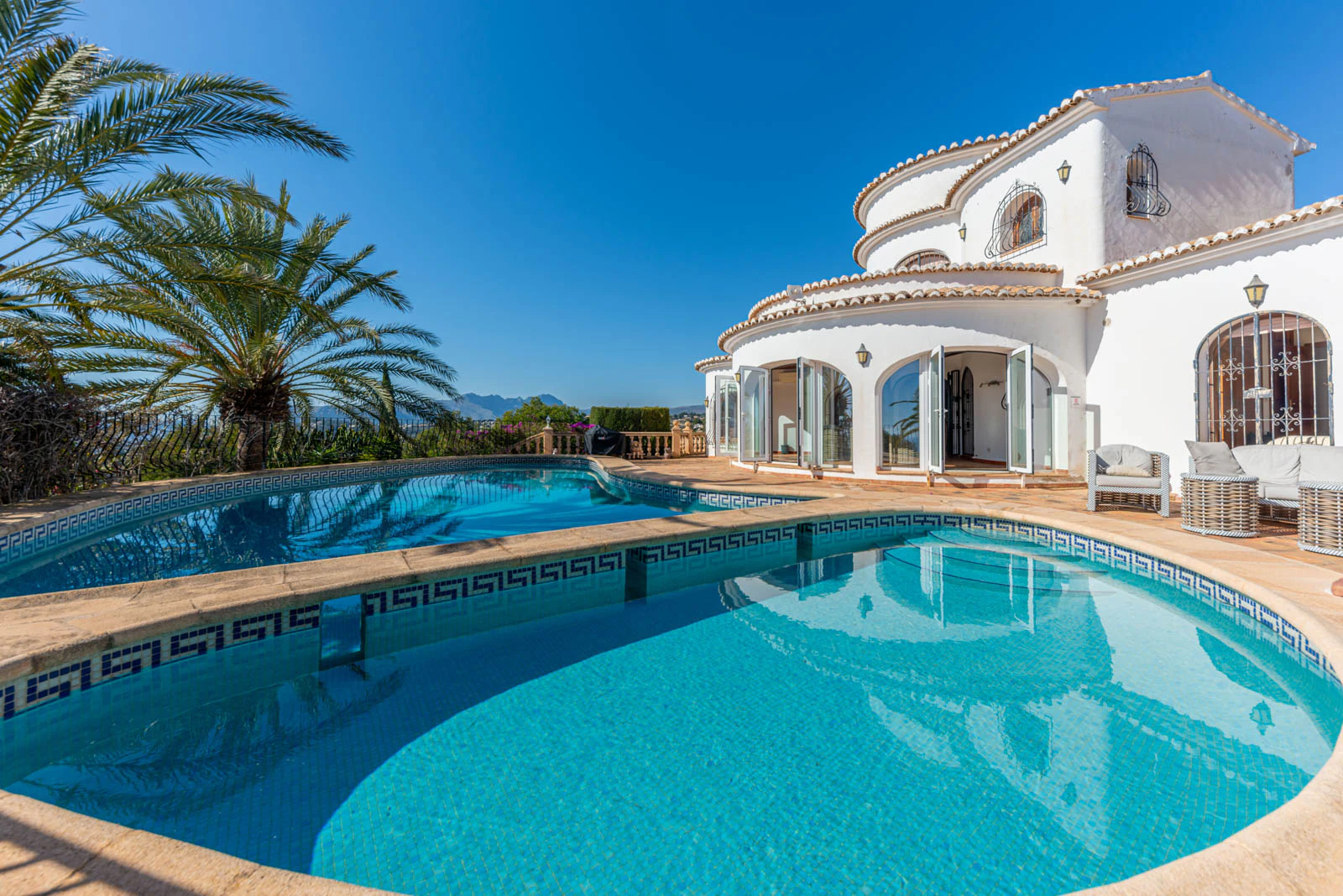 Villa for sale in Moraira