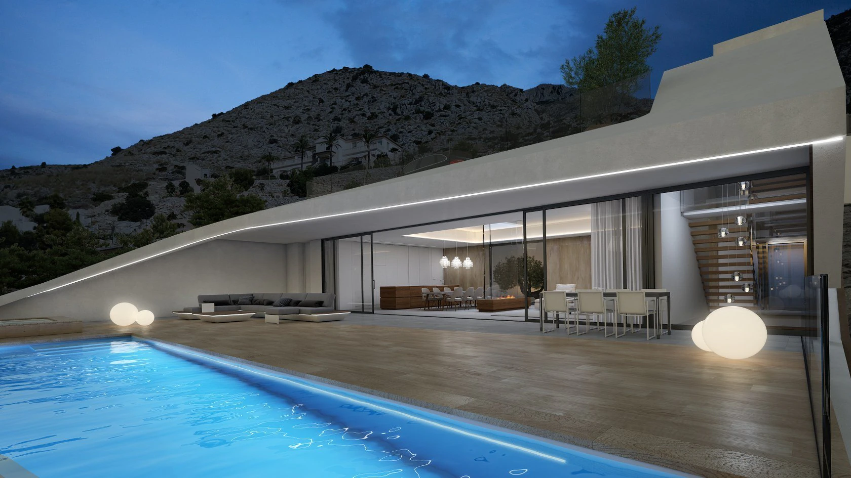 4 dormitorios 4 baños nueva construcción chalet en Altea