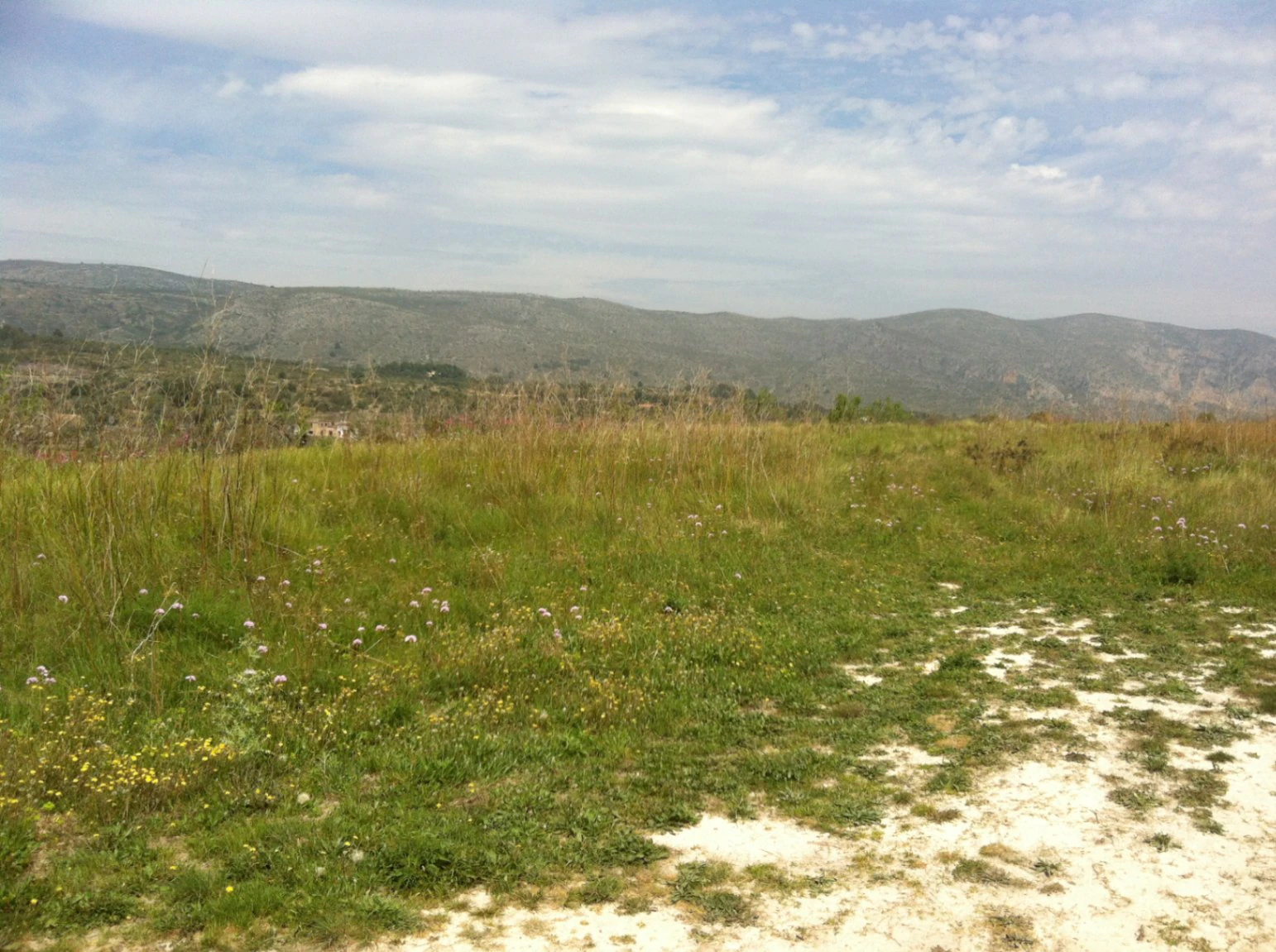 Rustic plot with nice views for sale in Benissa