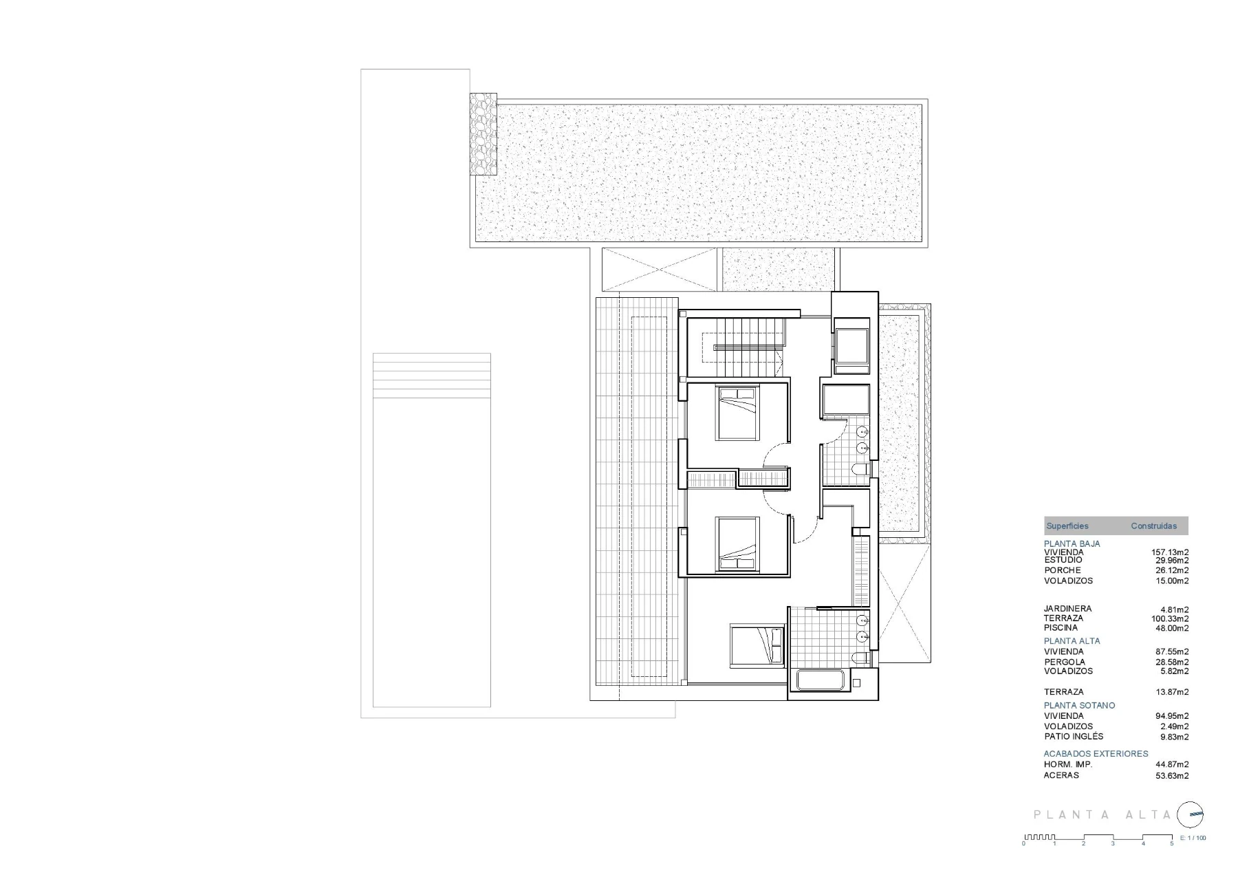 Une maison de rêve moderne et confortable