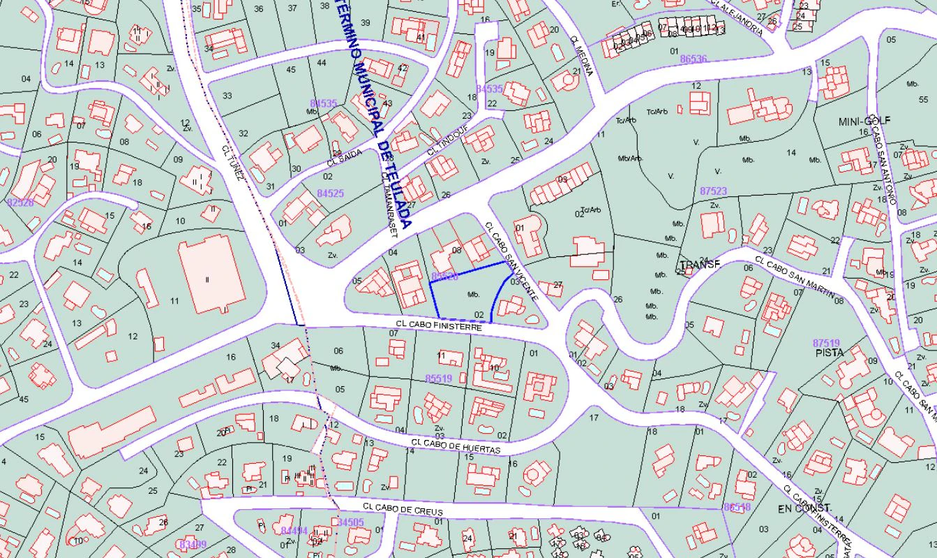 Plot for sale in Moraira