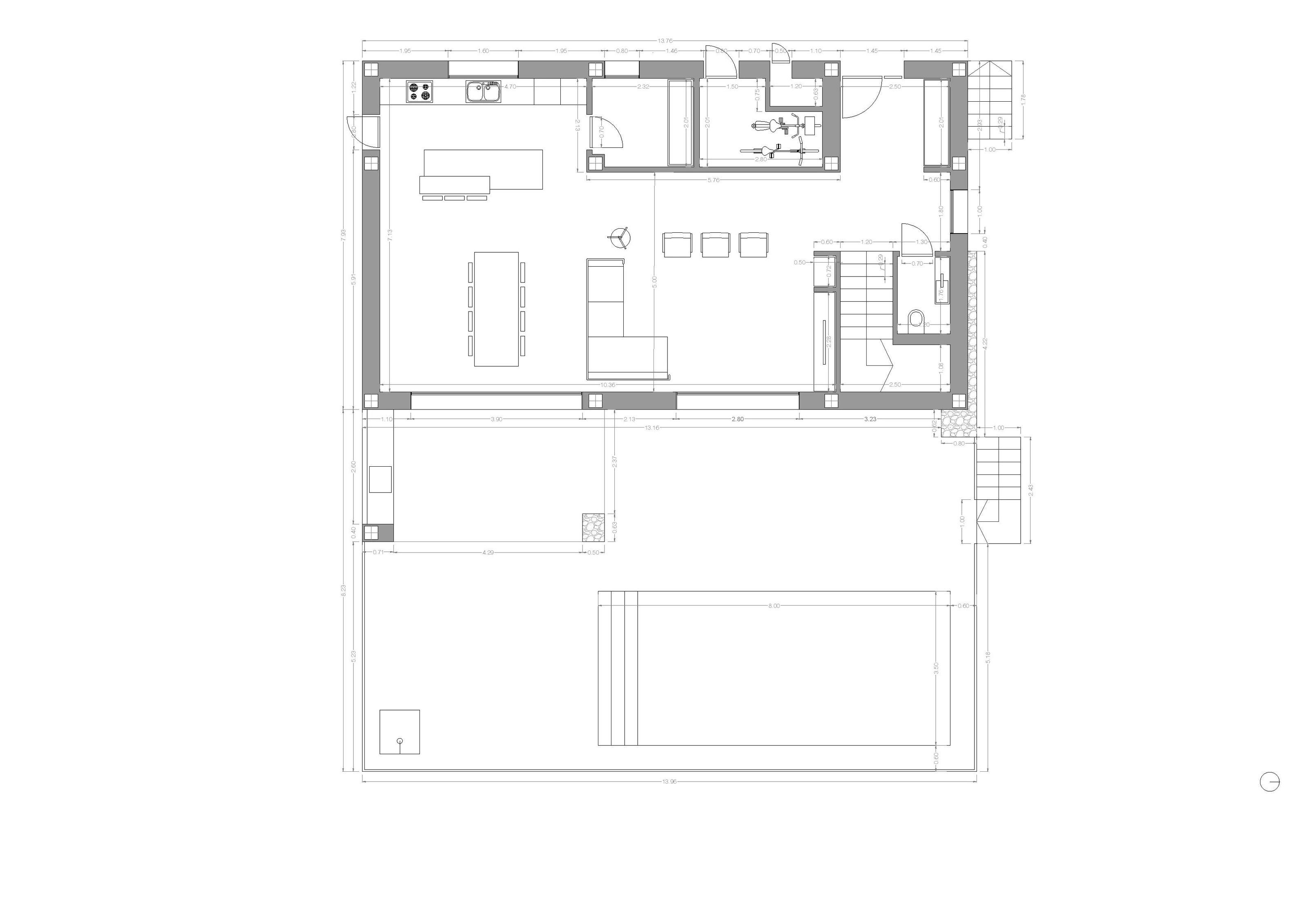 For sale: Spacious chalet with 3 bedrooms and a swimming pool