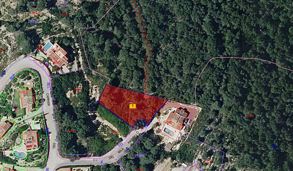 Plot for sale in Jávea / Xàbia