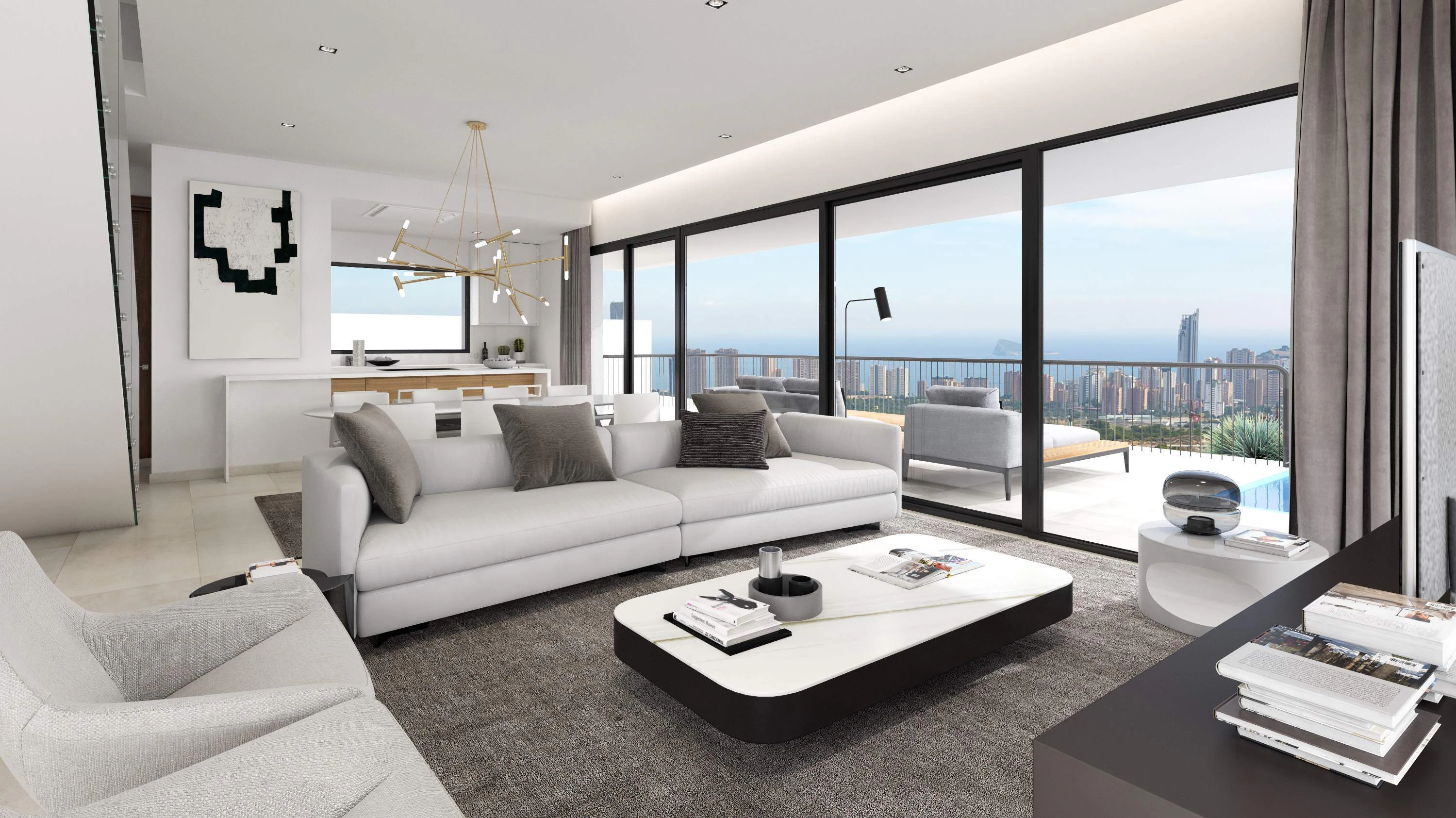 Villa de 3 dormitorios y 3 baños en Finestrat, Benidorm