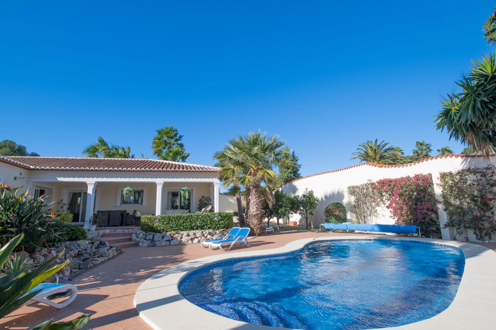 Single-Level Villa for Sale in Portichol Javea  Heated Pool Walk to the Beach