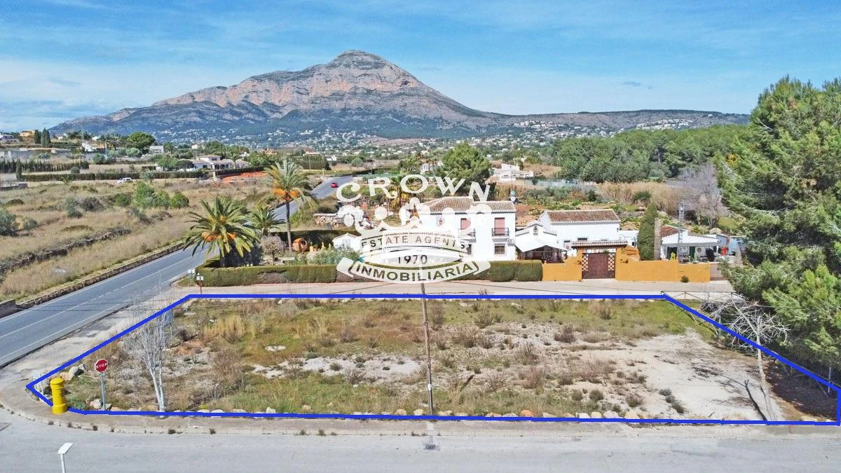 Plot for Sale in the area of Rafalet Jávea