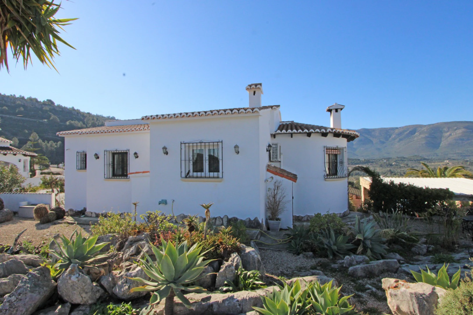Chalet à vendre à Murla avec vue panoramique.