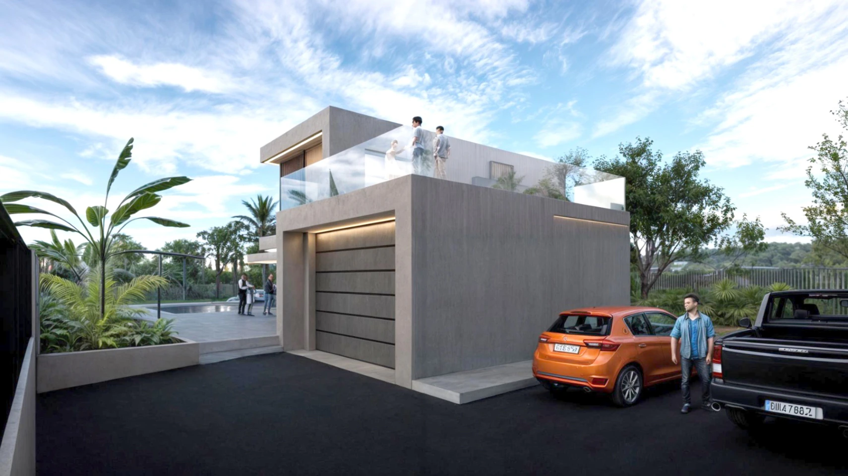Luxury modern villa in Gran Sol, Calpe with sea views