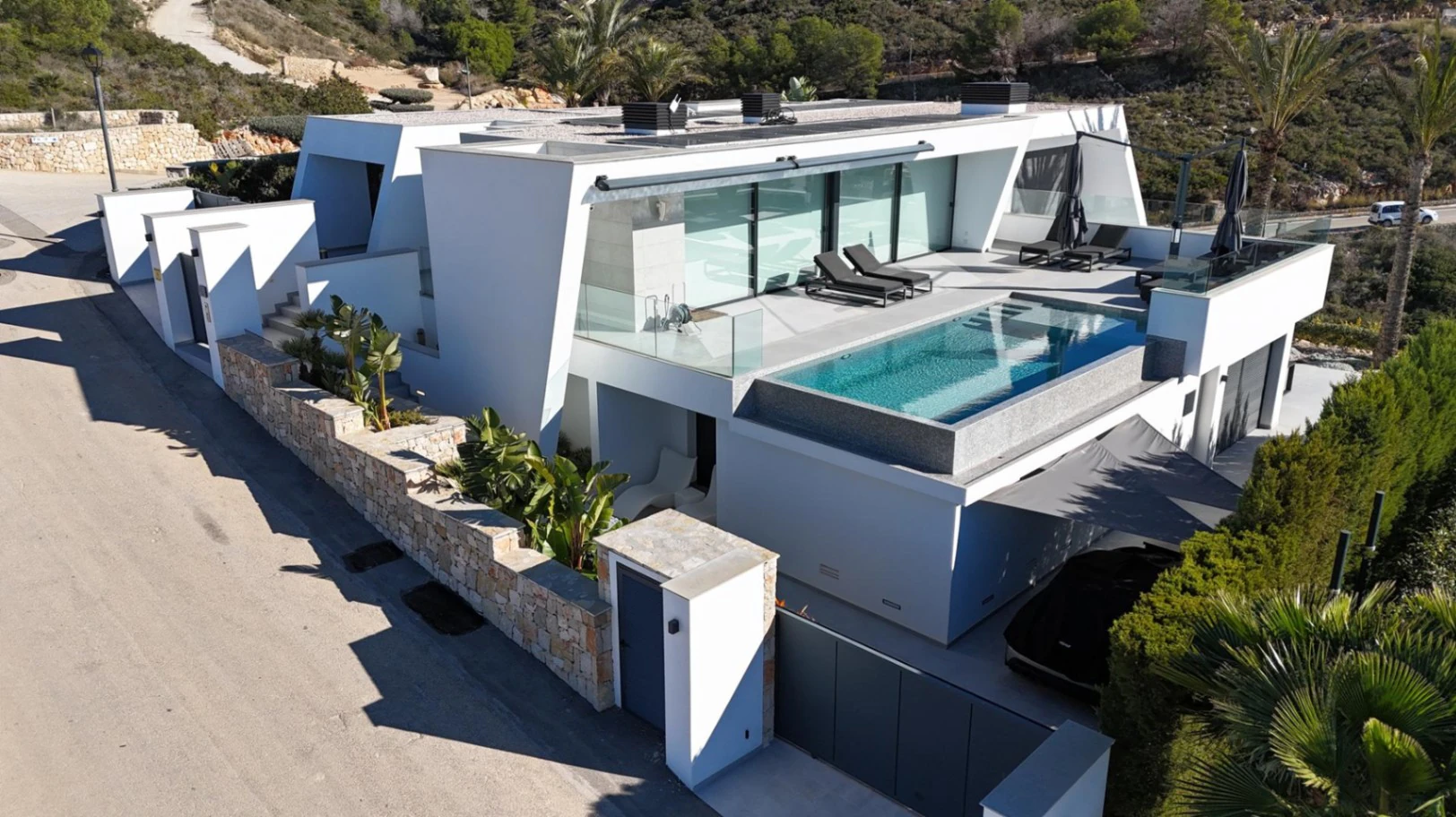 Cumbre del Sol modern luxury villa with panoramic views