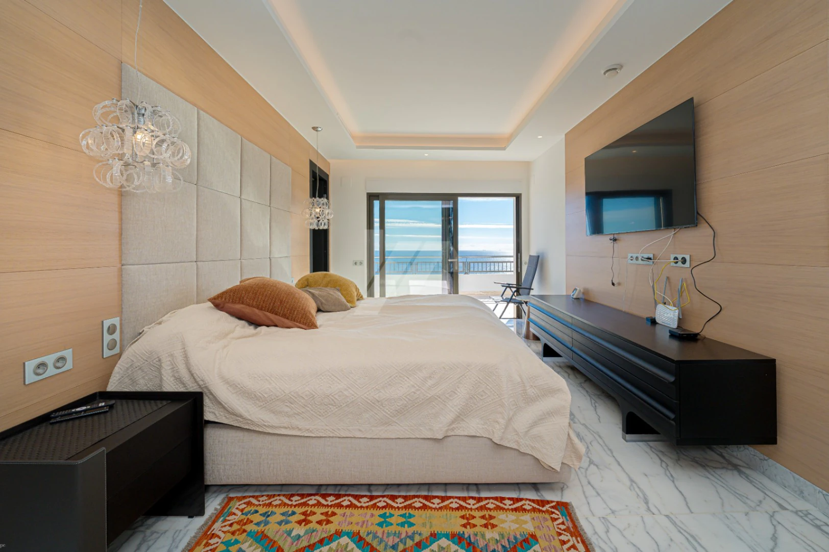 Luxury  second line villa for sale in Moraira, with sea views.