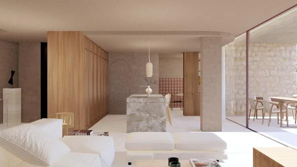 Under construction: sea view villa for sale in Benissa