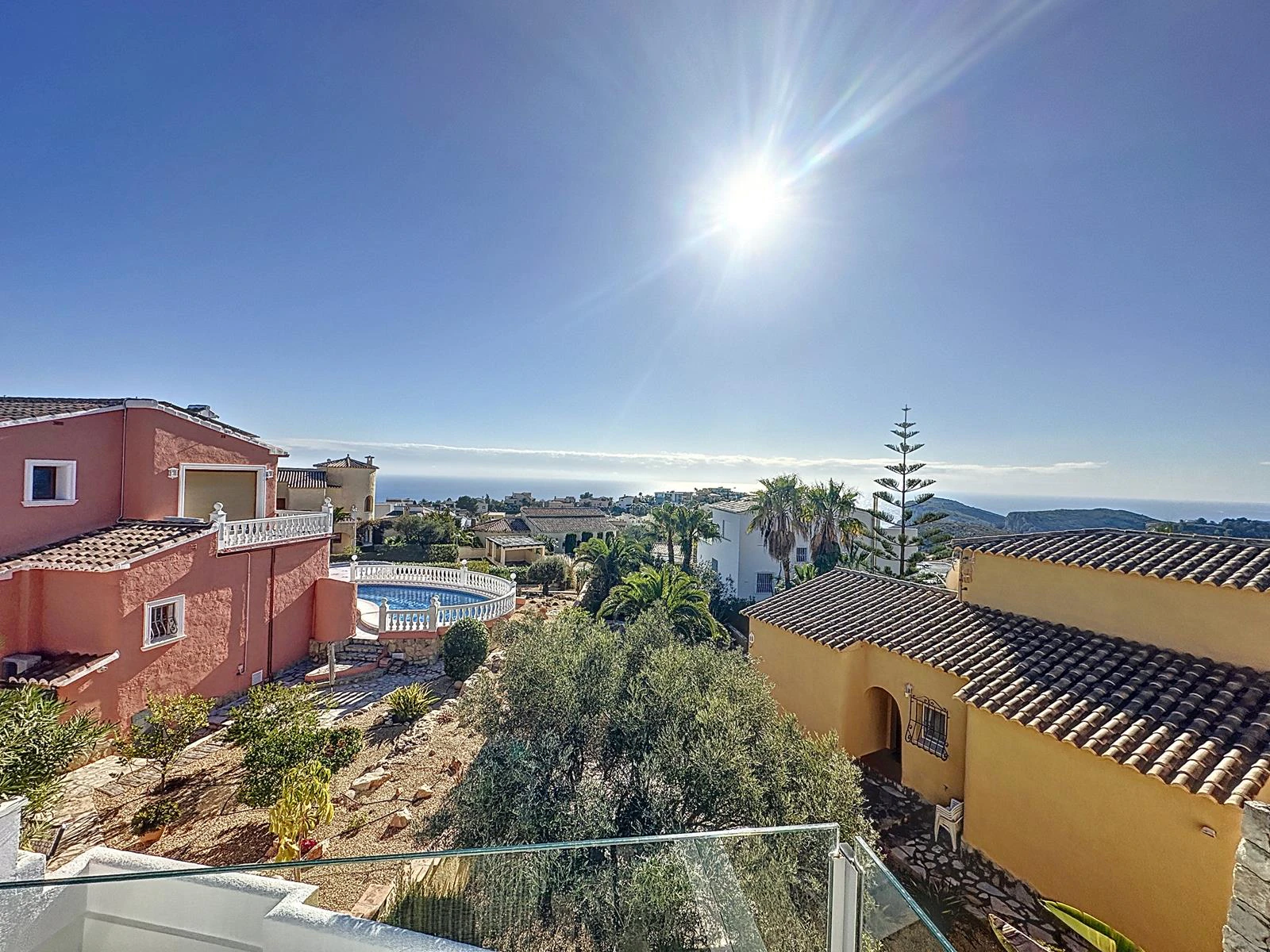 Cumbre del Sol Villa met uitzicht op zee in Magnolias