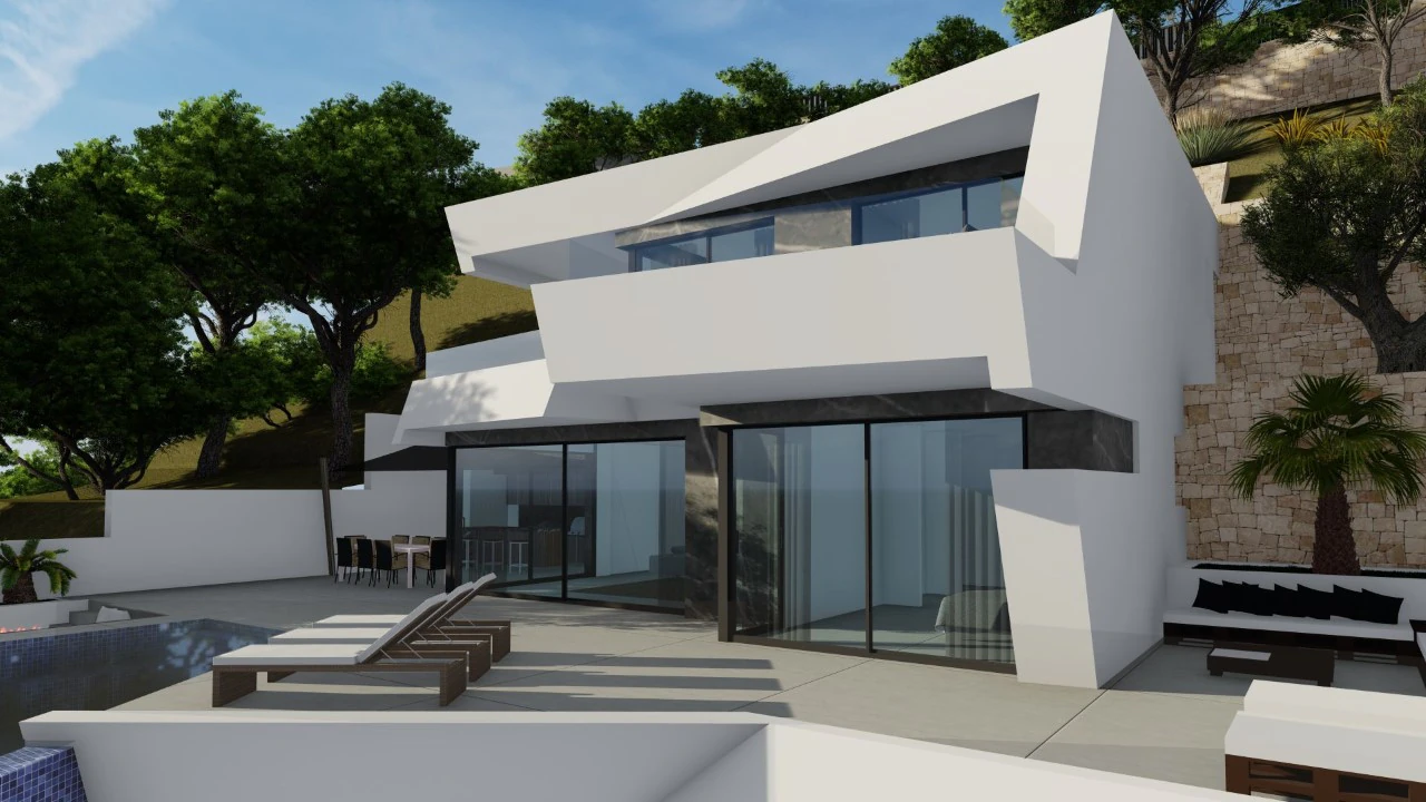 NEW MODERN VILLA PROJECT IN CALPE