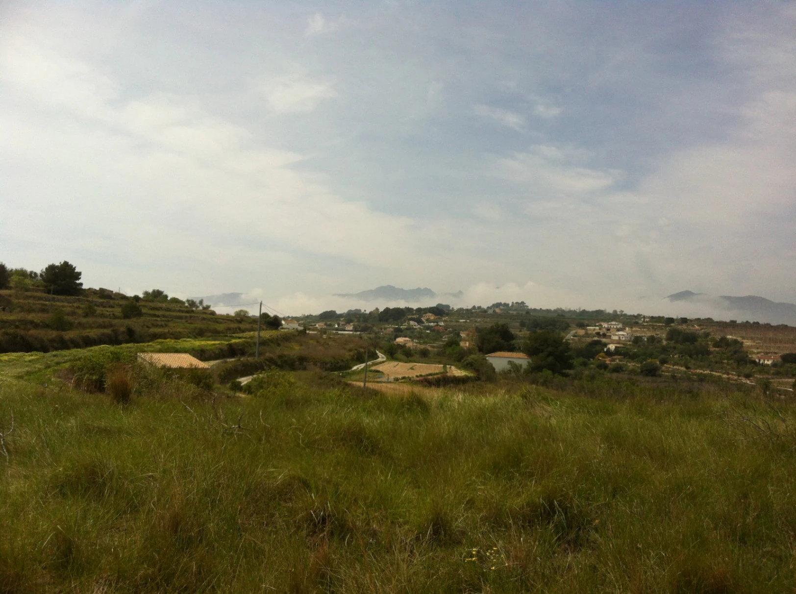 Rustic plot with nice views for sale in Benissa