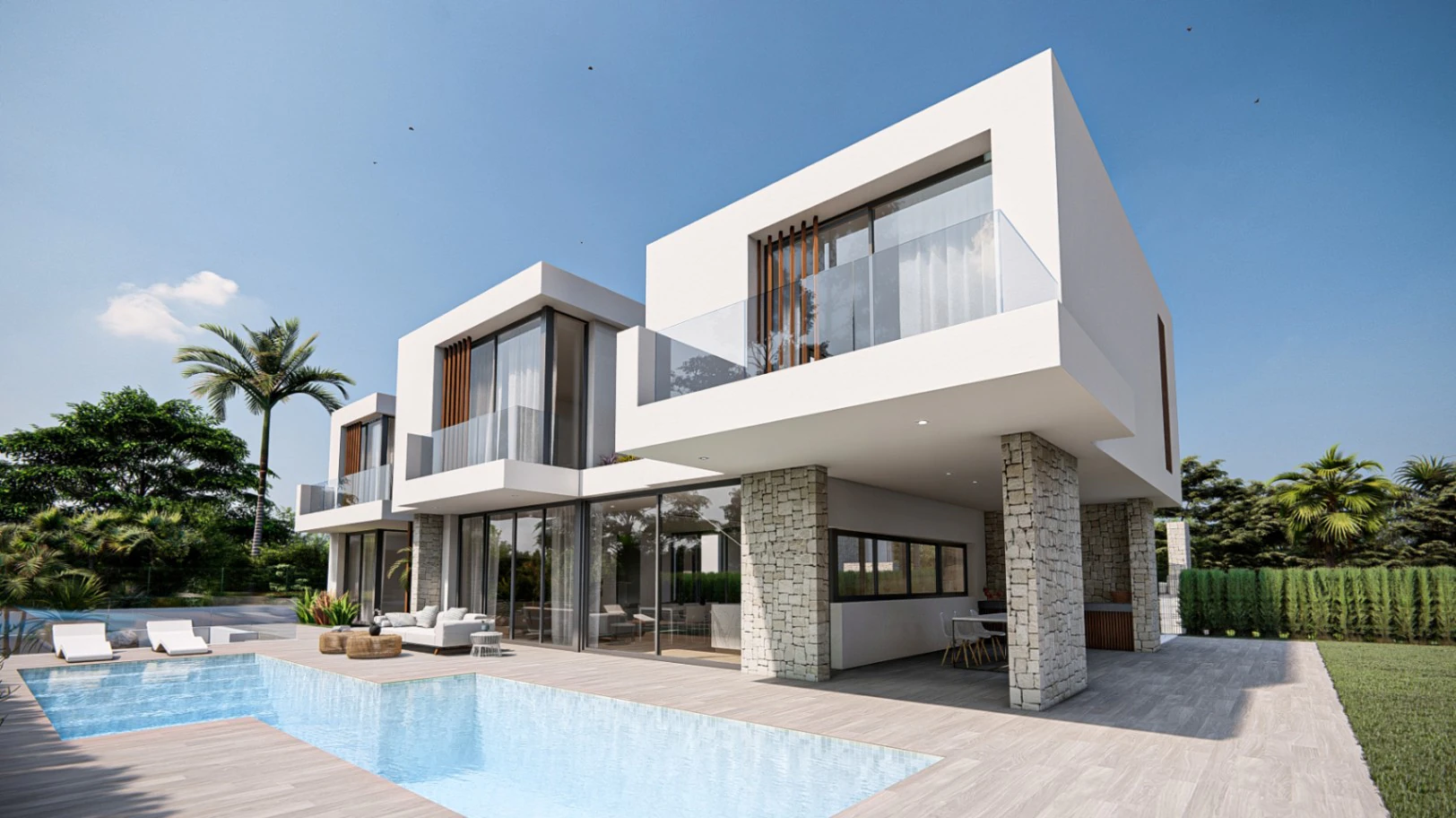 Zu verkaufen Neue Luxusvilla in Albir