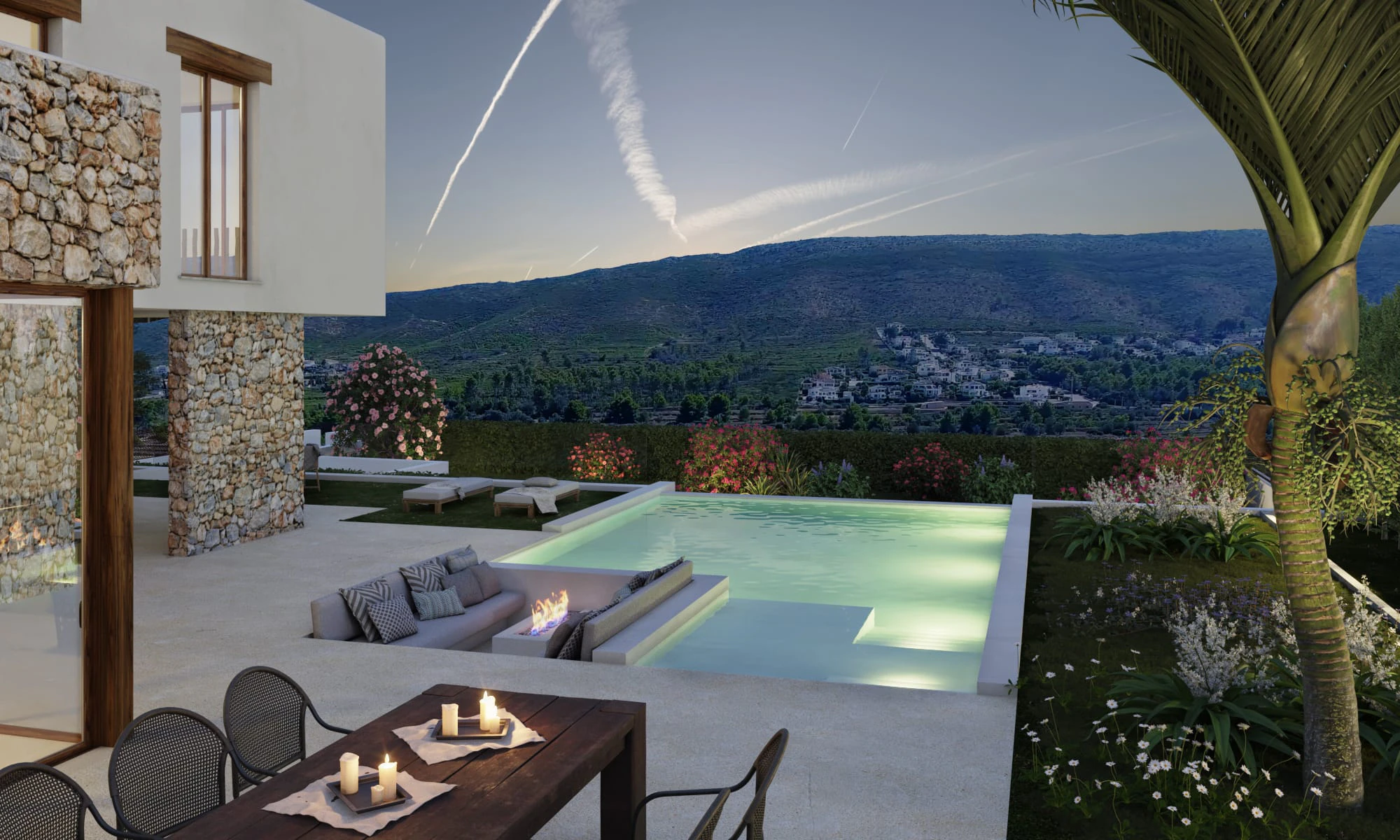 Luxury Ibiza-Style Villa for Sale in Las Laderas Javea 4 Bedrooms