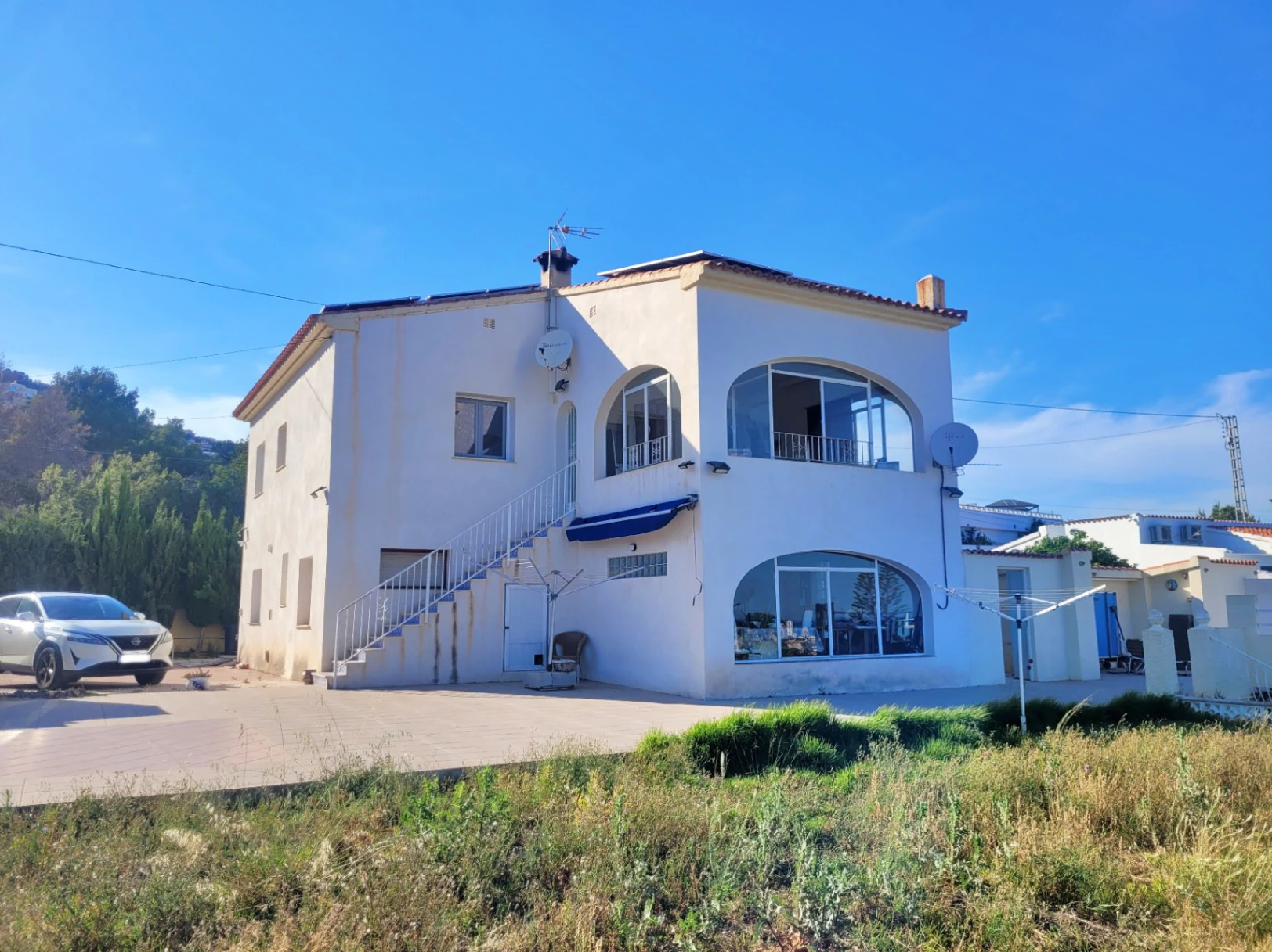 Villa individuelle sur grand terrain à vendre à Calpe