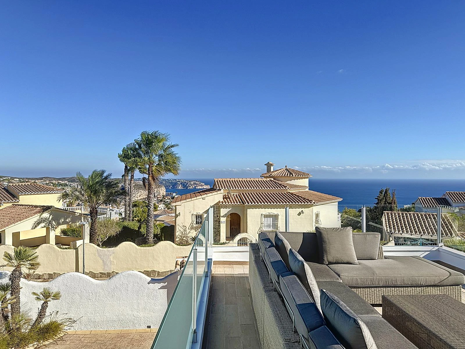 Cumbre del Sol Villa met uitzicht op zee in Magnolias