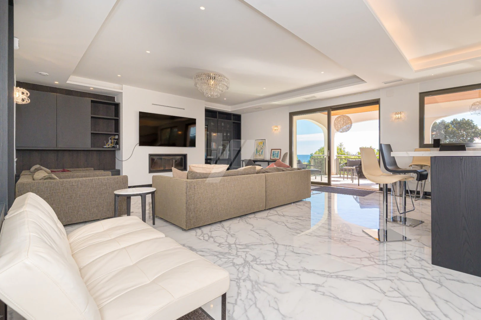 Luxury  second line villa for sale in Moraira, with sea views.