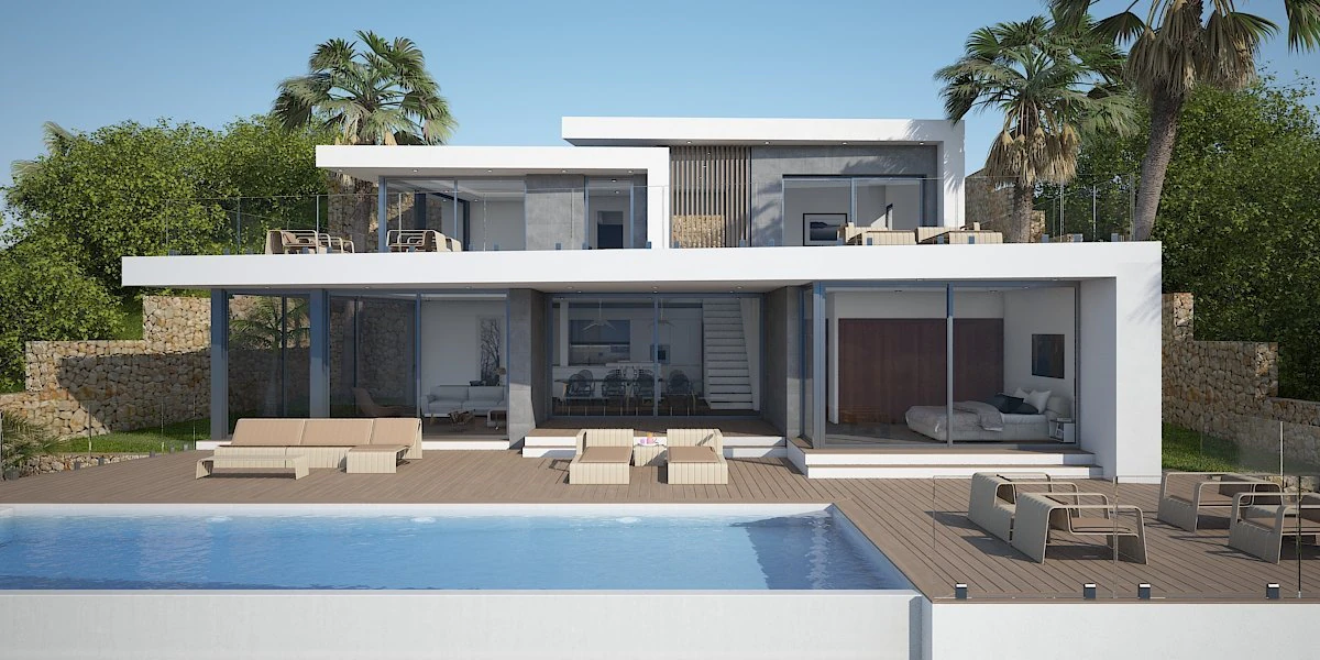 Spectacular villa with minimalist design for sale in Alcalali