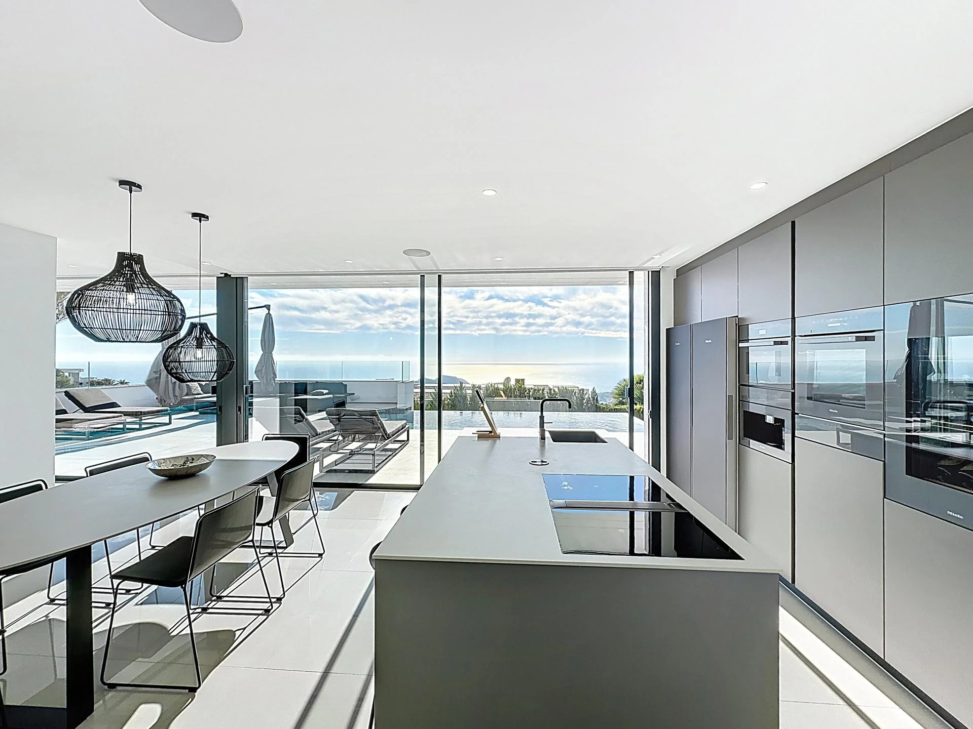 Cumbre del Sol modern luxury villa with panoramic views