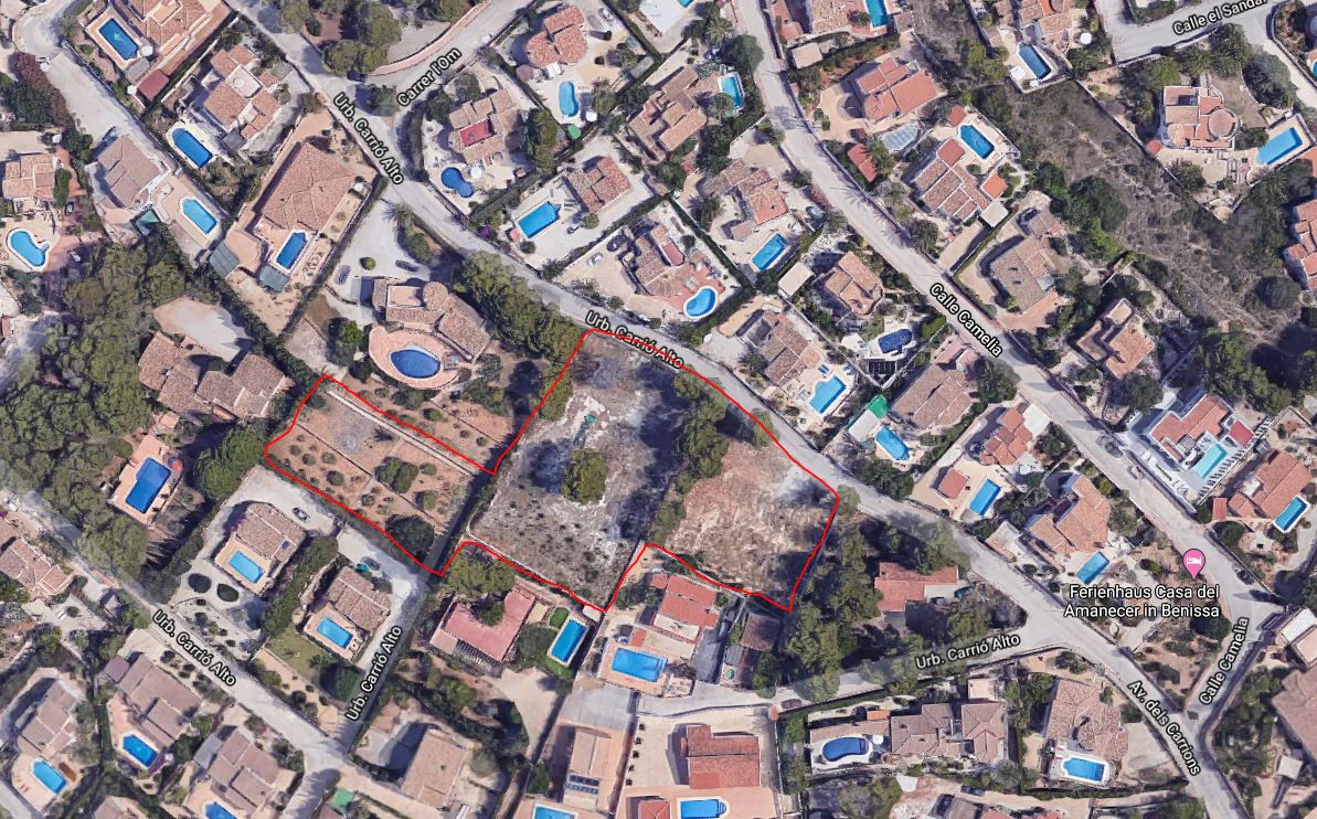 Plot for sale in Calpe