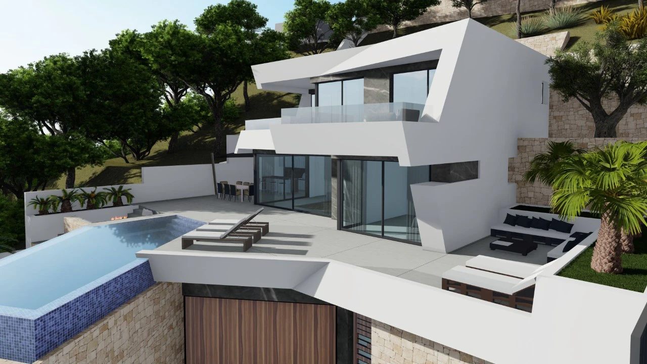 NEW MODERN VILLA PROJECT IN CALPE