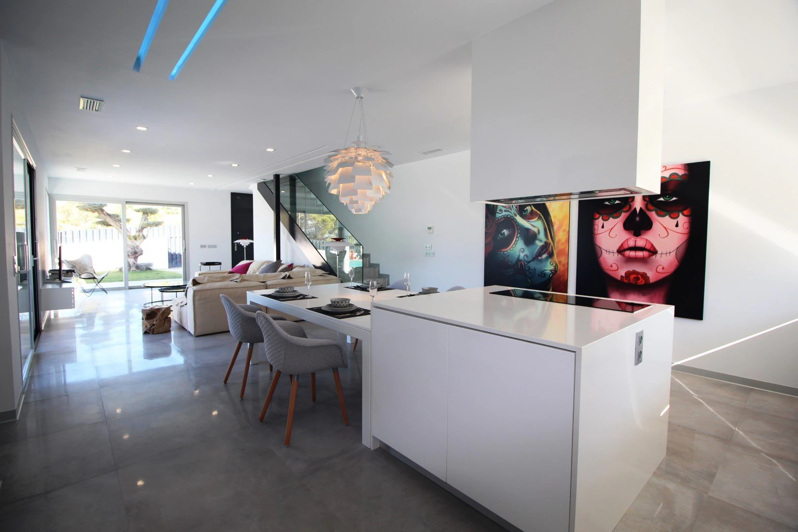 3 Schlafzimmer 3 Bad Meer Blick Villa In Finestrat