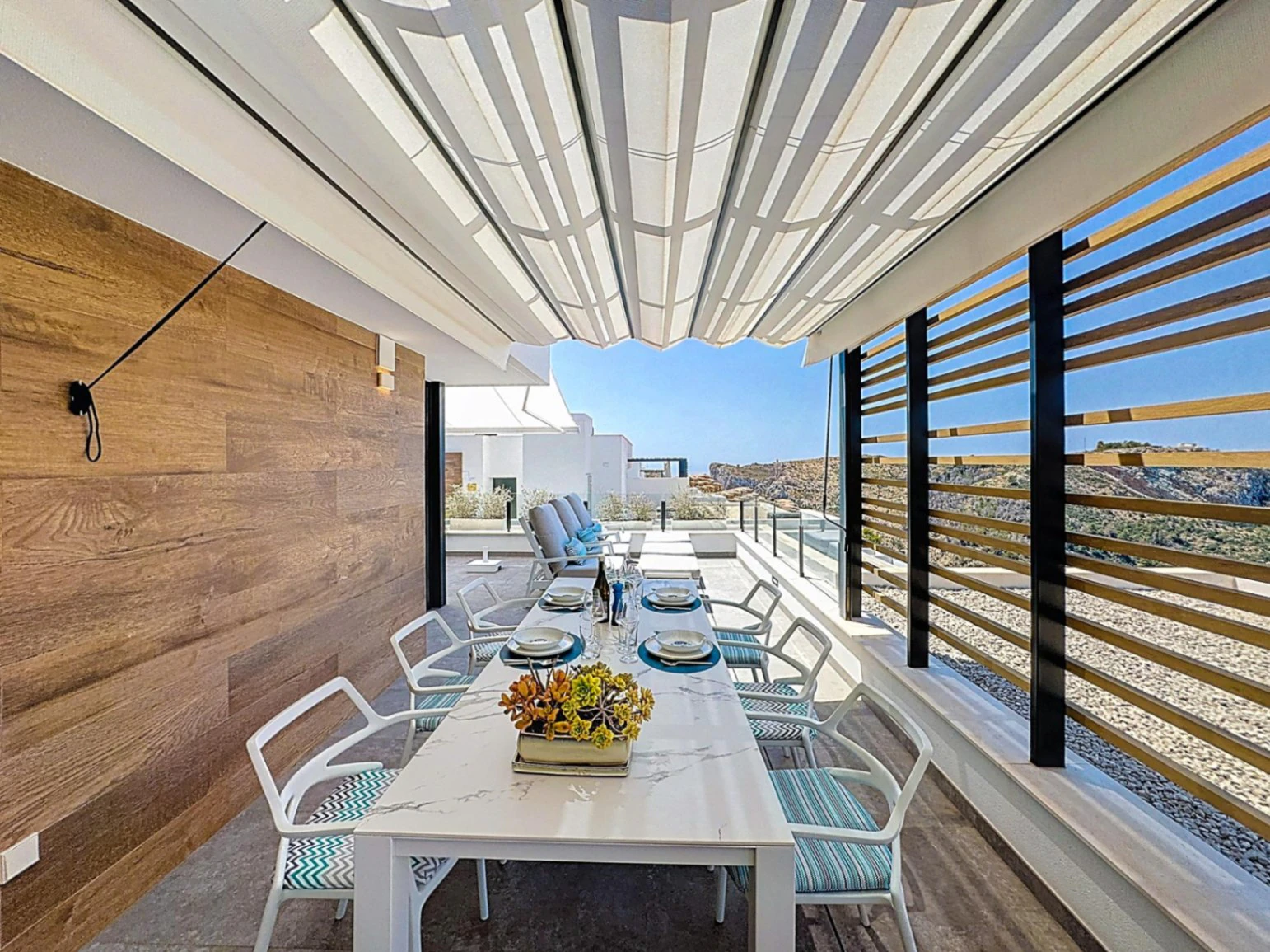 Impressive modern penthouse with panoramic views in Montecala Gardens, Cumbre del Sol.