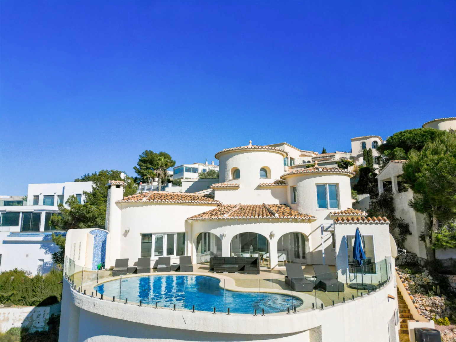 Detached Villa with Stunning Sea Views for Sale in Cumbre del Sol, Benitachell