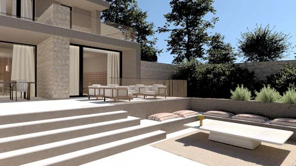 Under construction: sea view villa for sale in Benissa