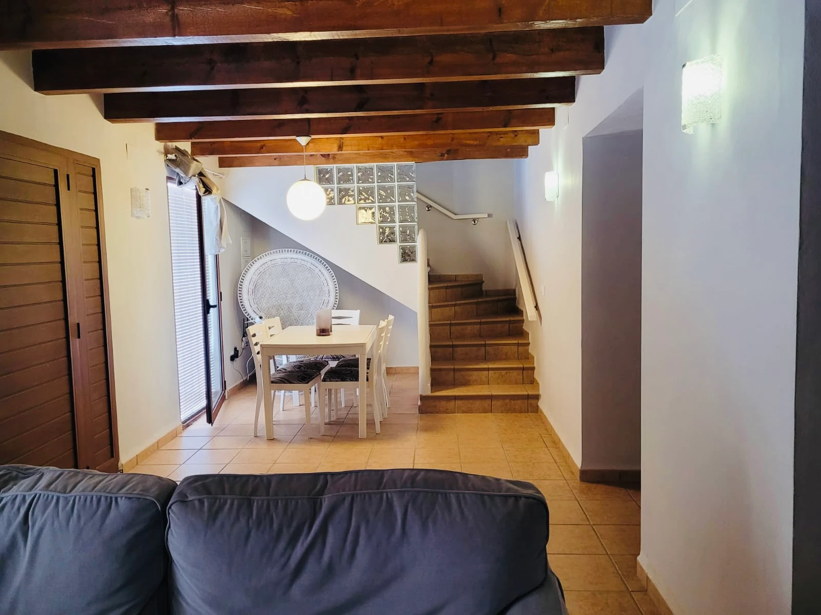 Charmantes mediterranes Haus mit großem Grundstück, Bergblick und Patio – La Xara (Dénia)