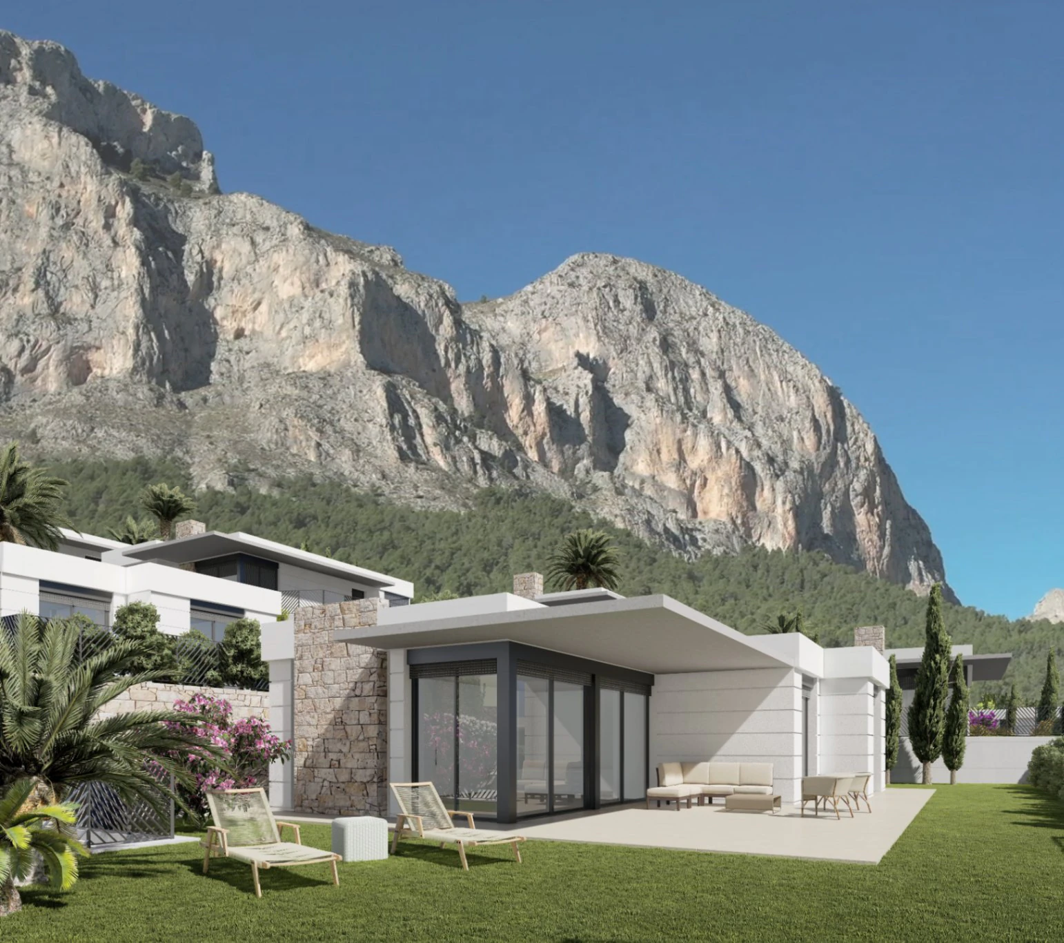 New villa in Polop