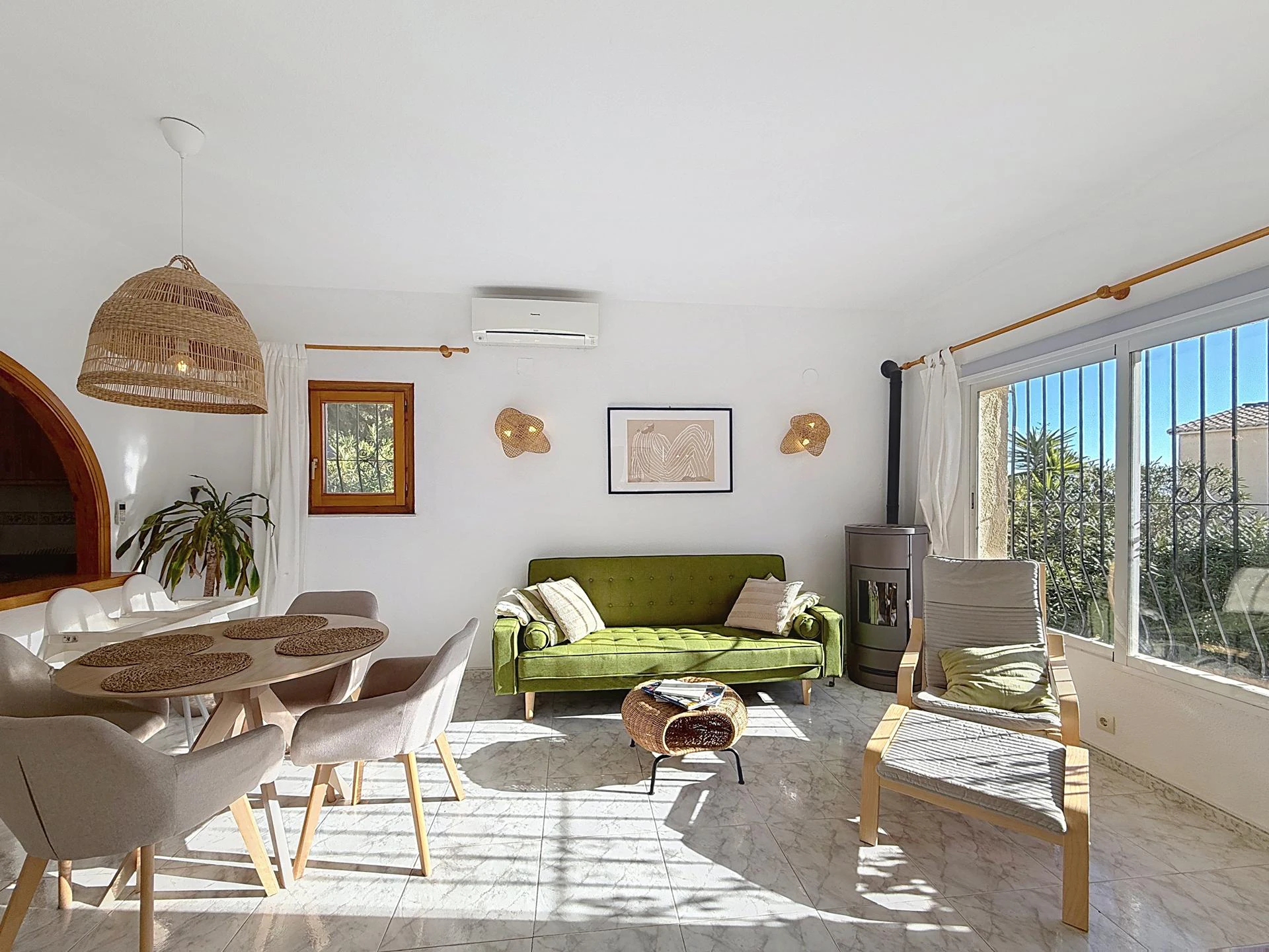 Cumbre del Sol Villa met uitzicht op zee en gemeenschappelijk zwembad