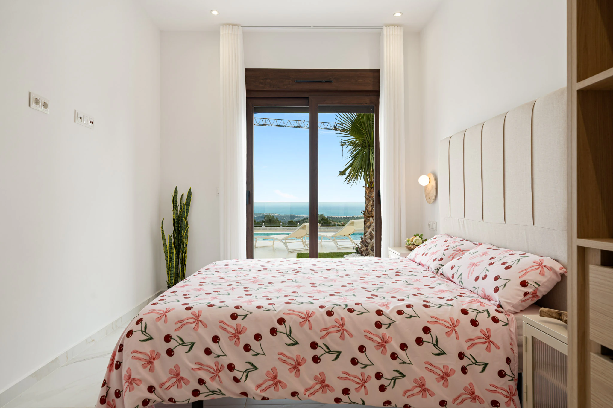 Villa in Polop with Sea and Mountain Views