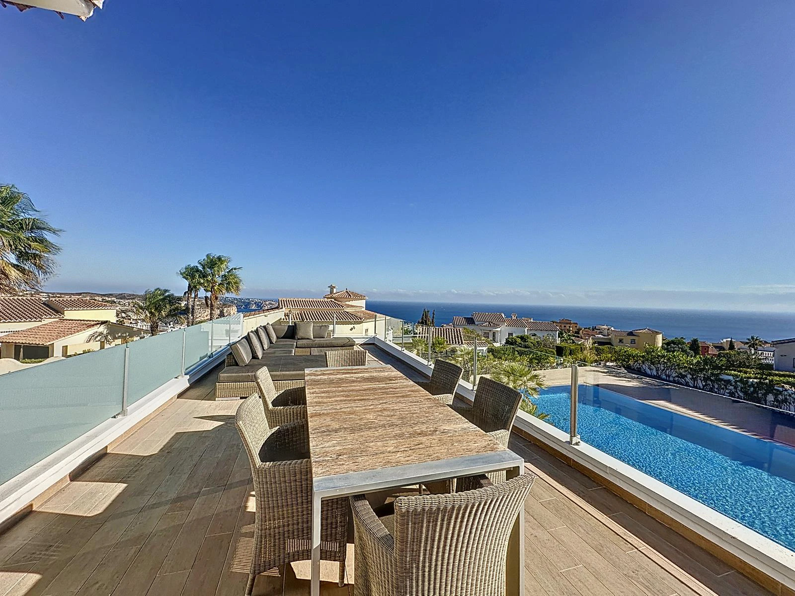 Cumbre del Sol Villa met uitzicht op zee in Magnolias