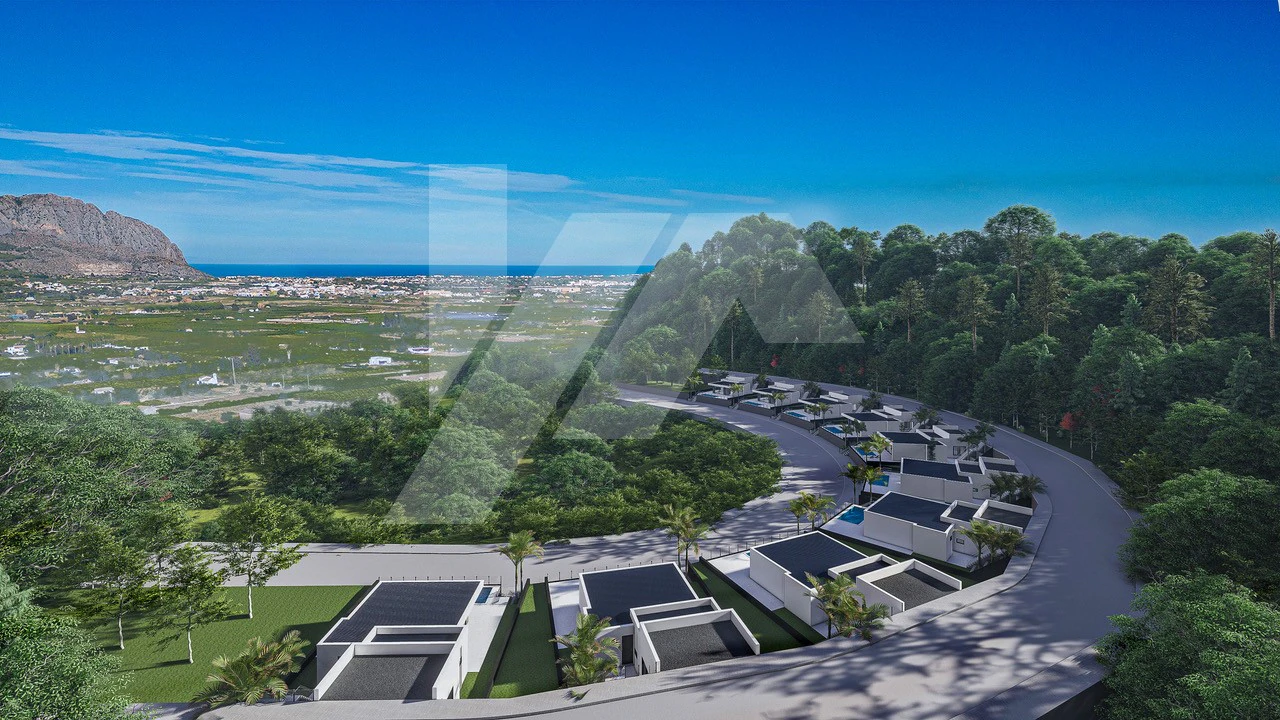 Modern villas for sale in Pedreguer, Costa Blanca.