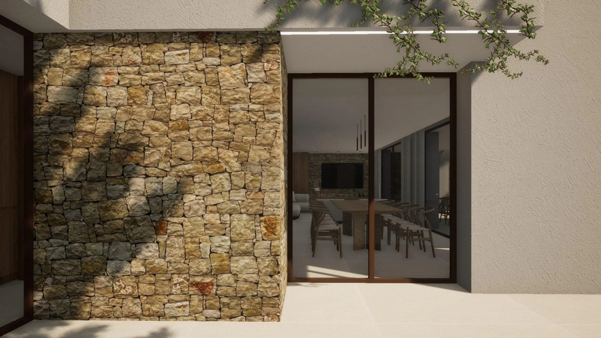 ESTA VILLA ES UN SÍMBOLO DE ELEGANCIA Y MODERNIDAD, CON VISTAS AL MAR INCOMPARABLES.