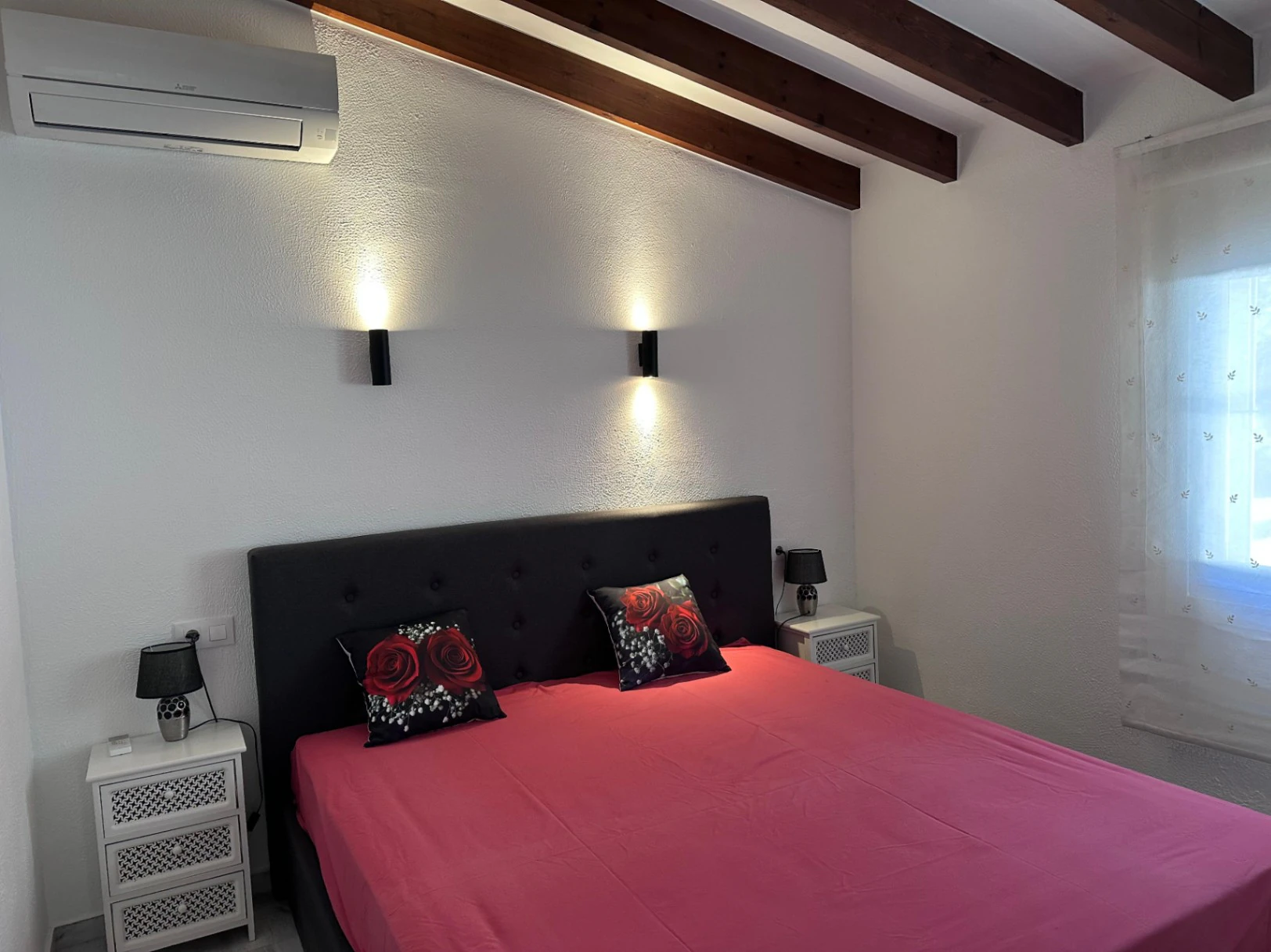 Villa de una sola planta con vistas al mar en venta en Moraira