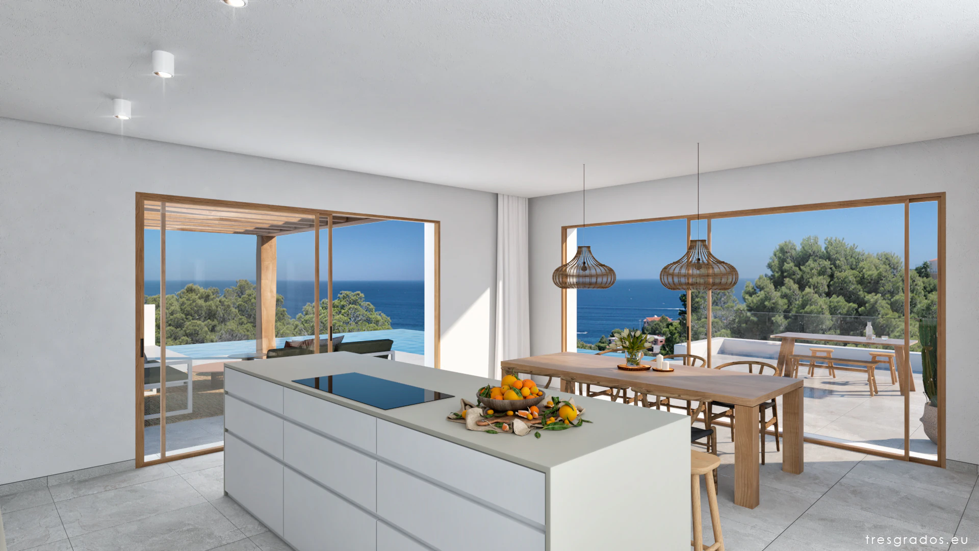 Luxury villa with 360 views