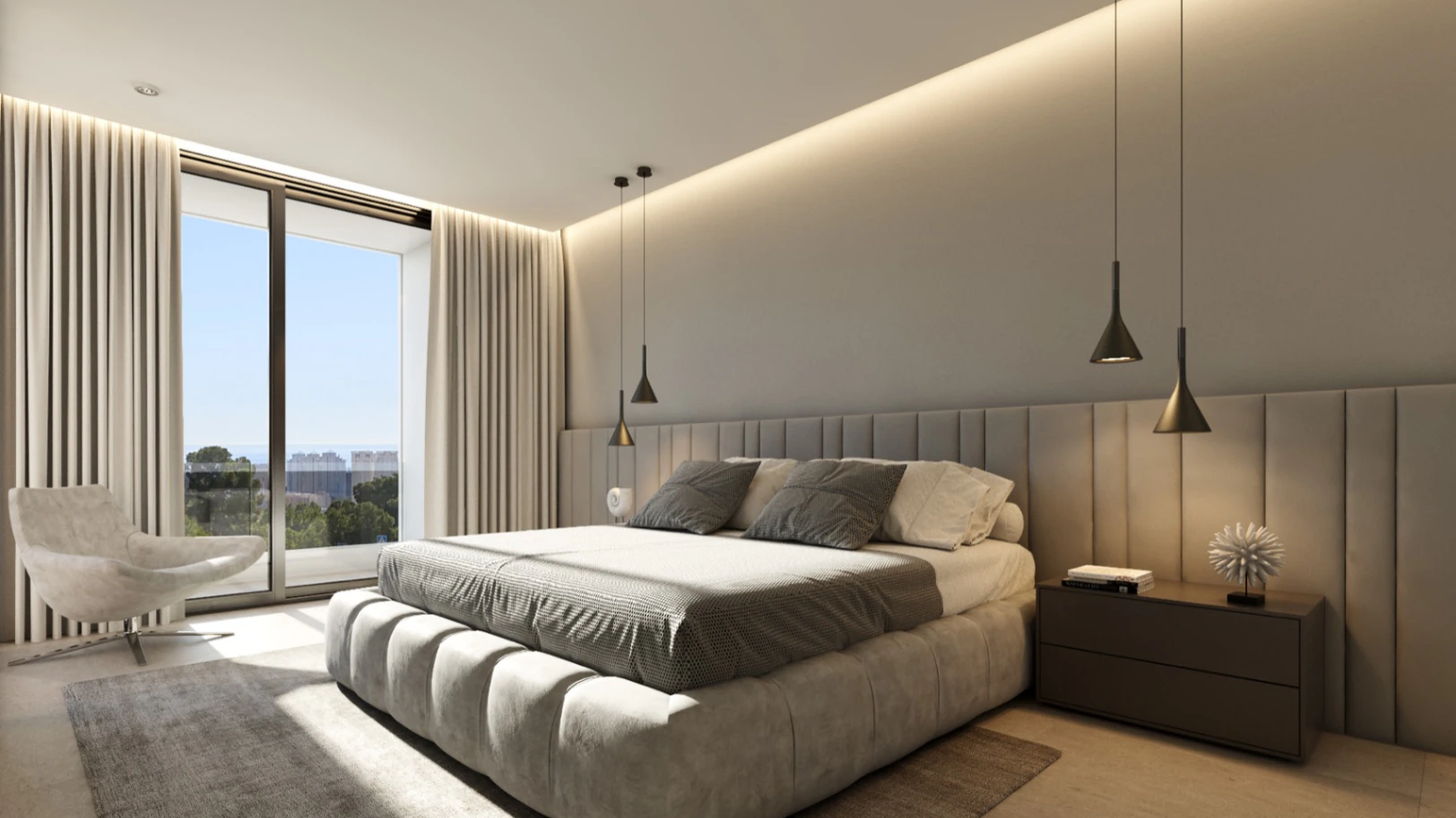 Luxusvilla mit Meerblick in Finestrat zu verkaufen