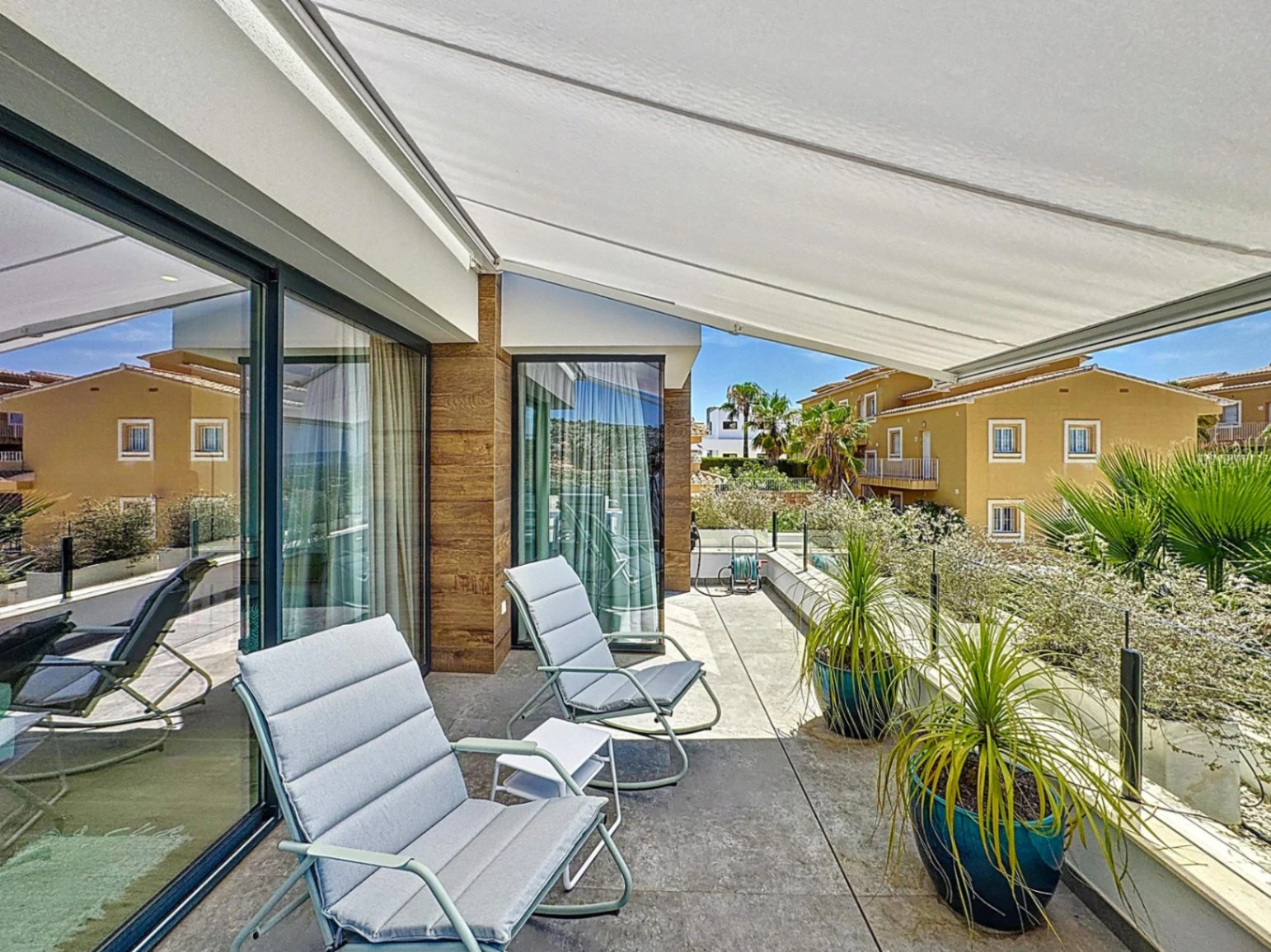 Impressive modern penthouse with panoramic views in Montecala Gardens, Cumbre del Sol.
