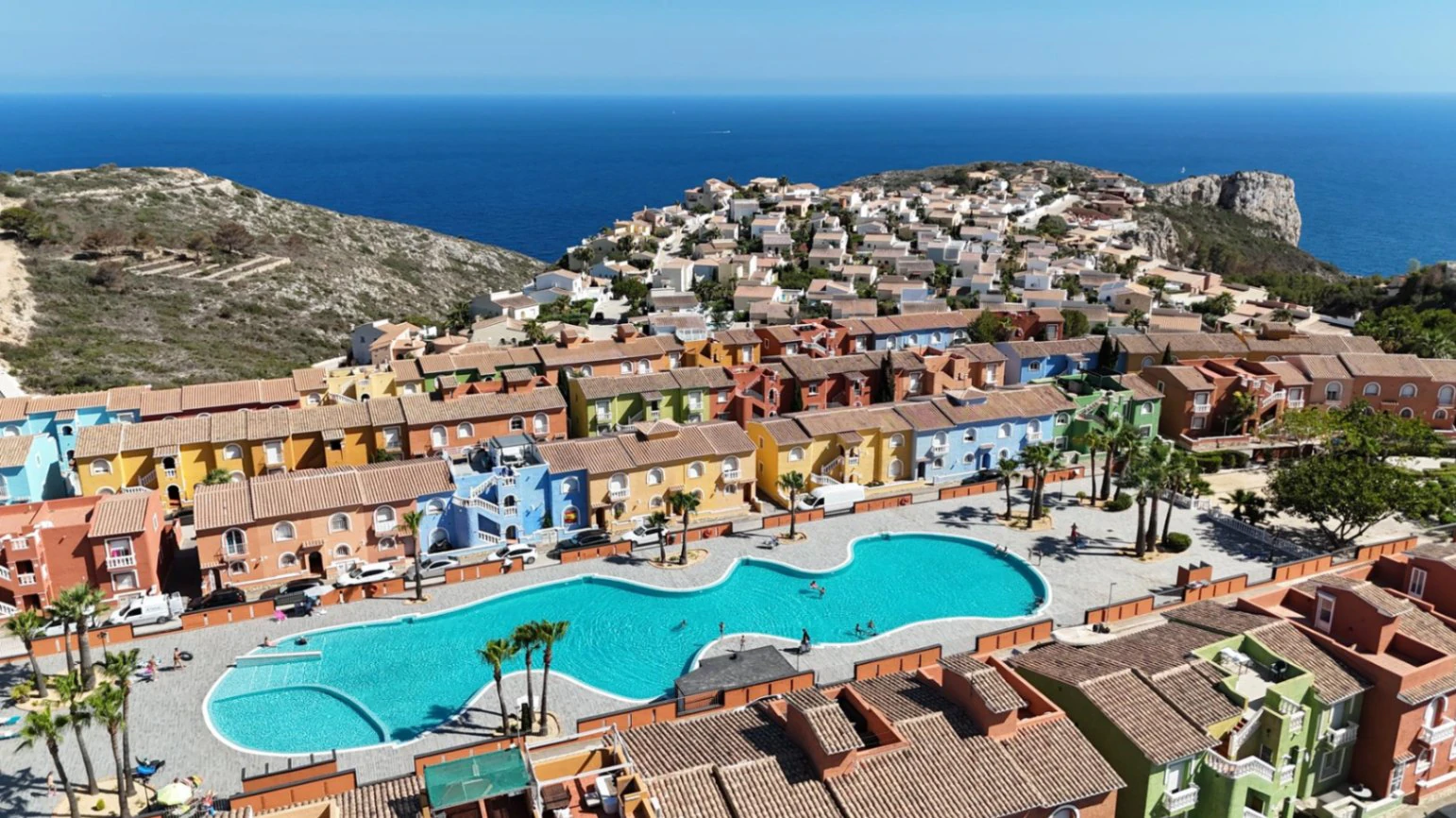 Cumbre del Sol gerenoveerd duplex appartement in Pueblo de la Paz