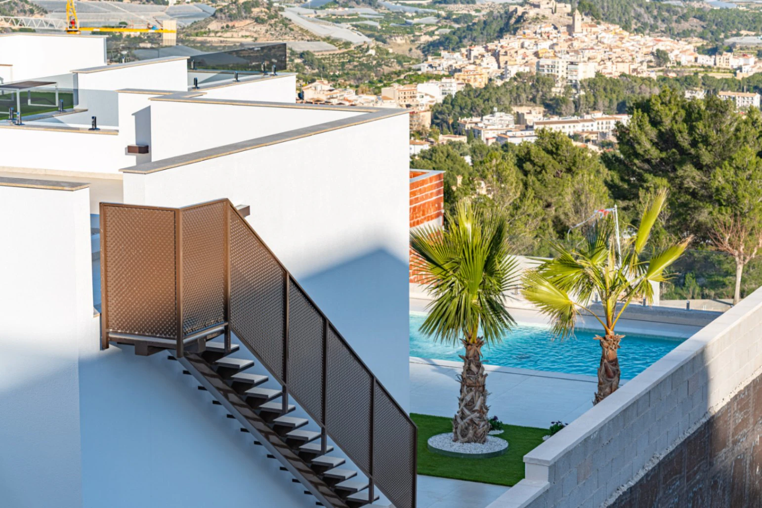 Villa in Polop with Sea and Mountain Views