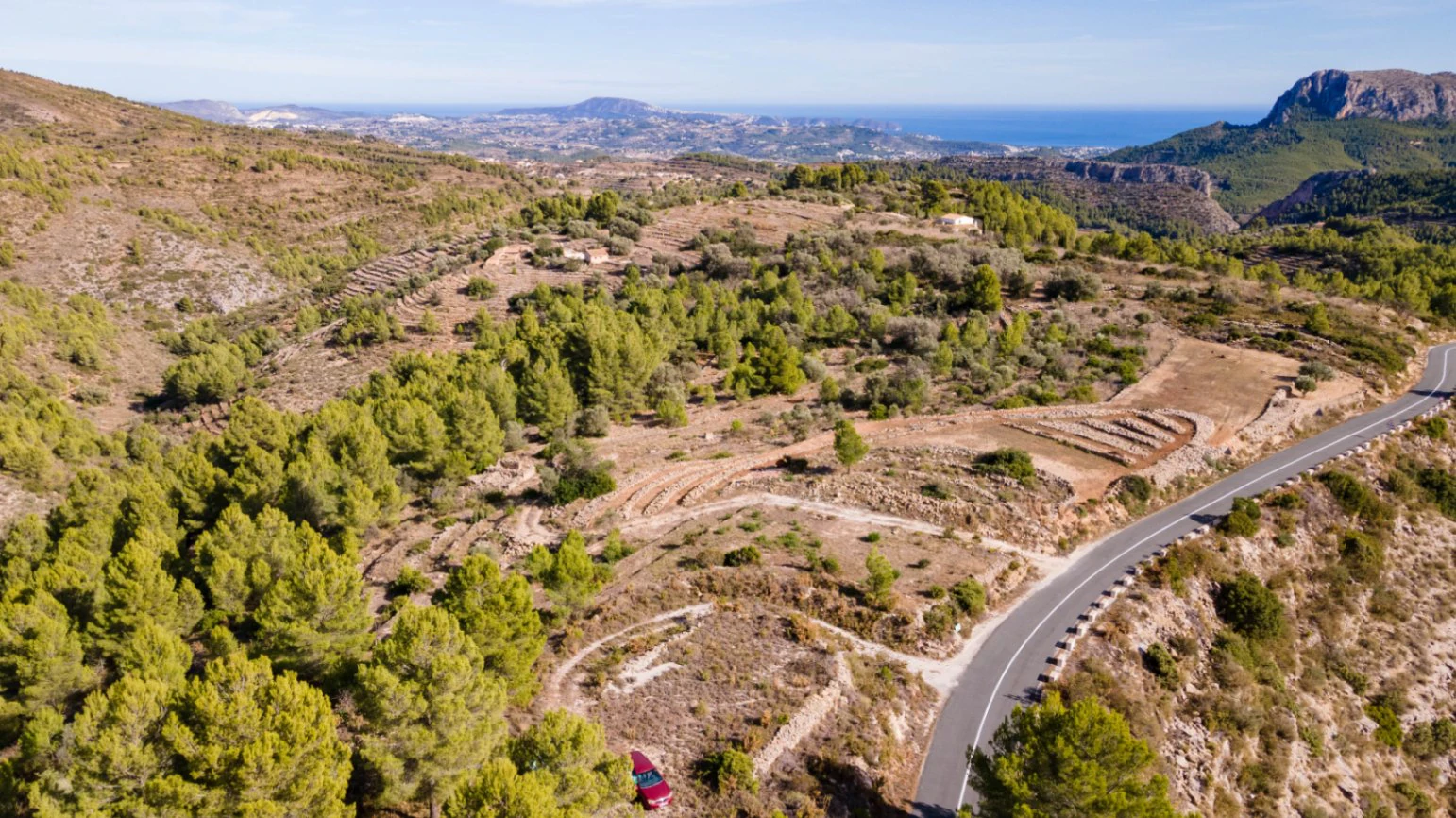 Terrain à vendre à Jalon avec un emplacement fantastique