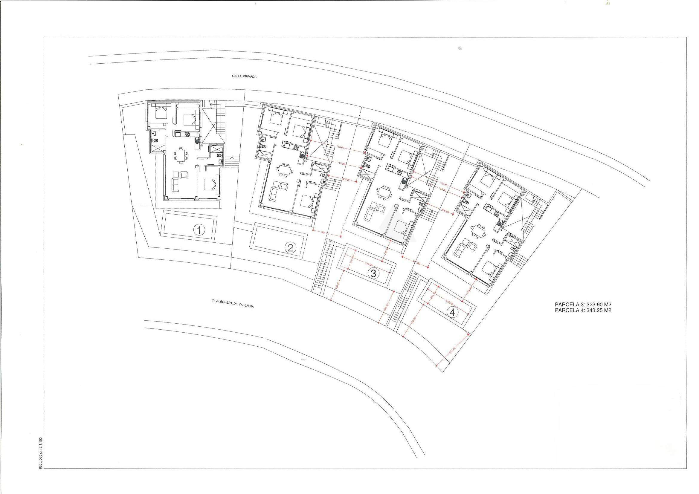 Modern villas for sale in Pedreguer, Costa Blanca.