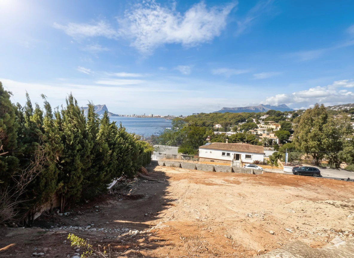 Plot for sale in Benissa